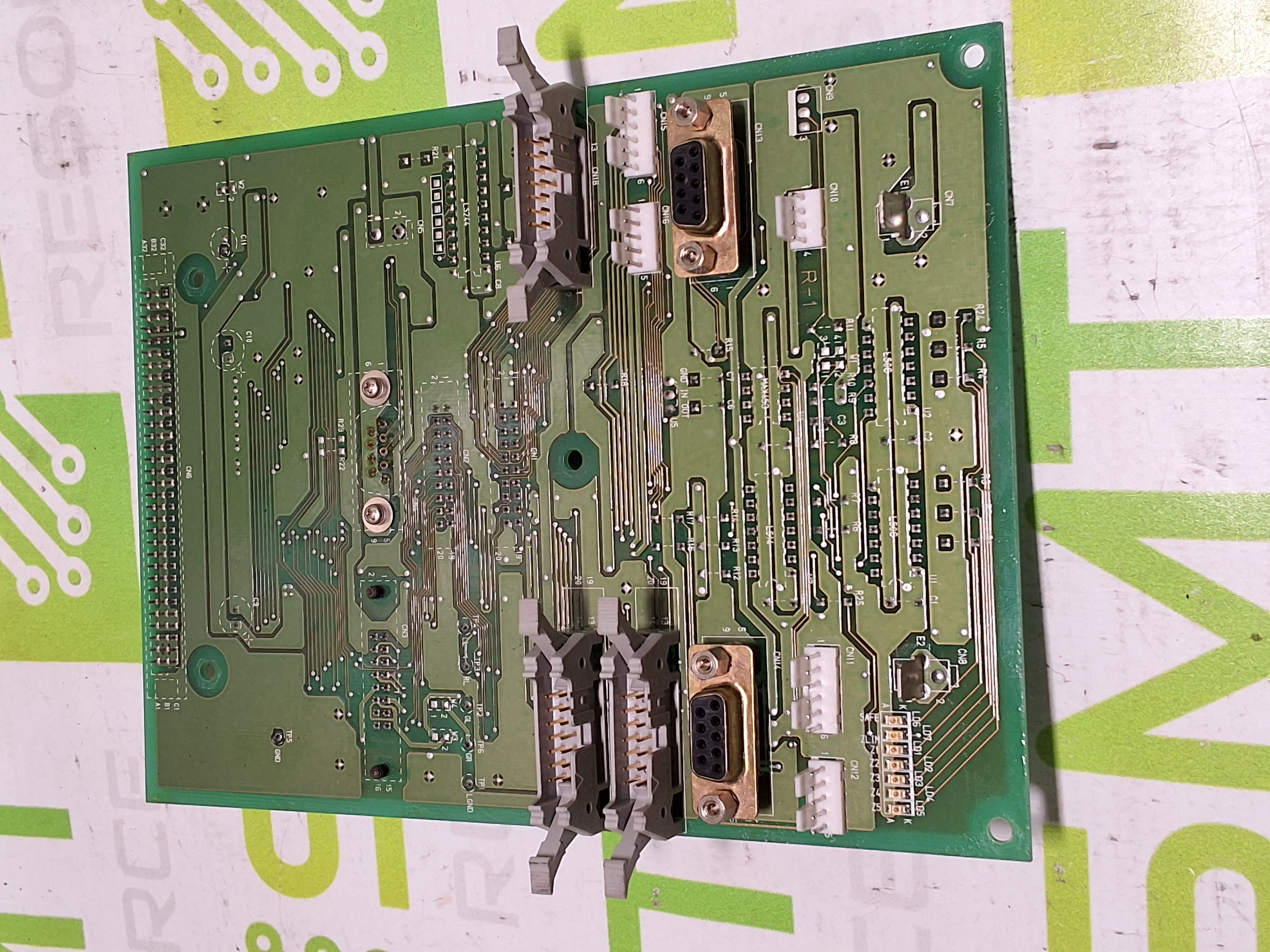 Used JUKI E8612729 E8612729BAO HEAD RELAY PCB