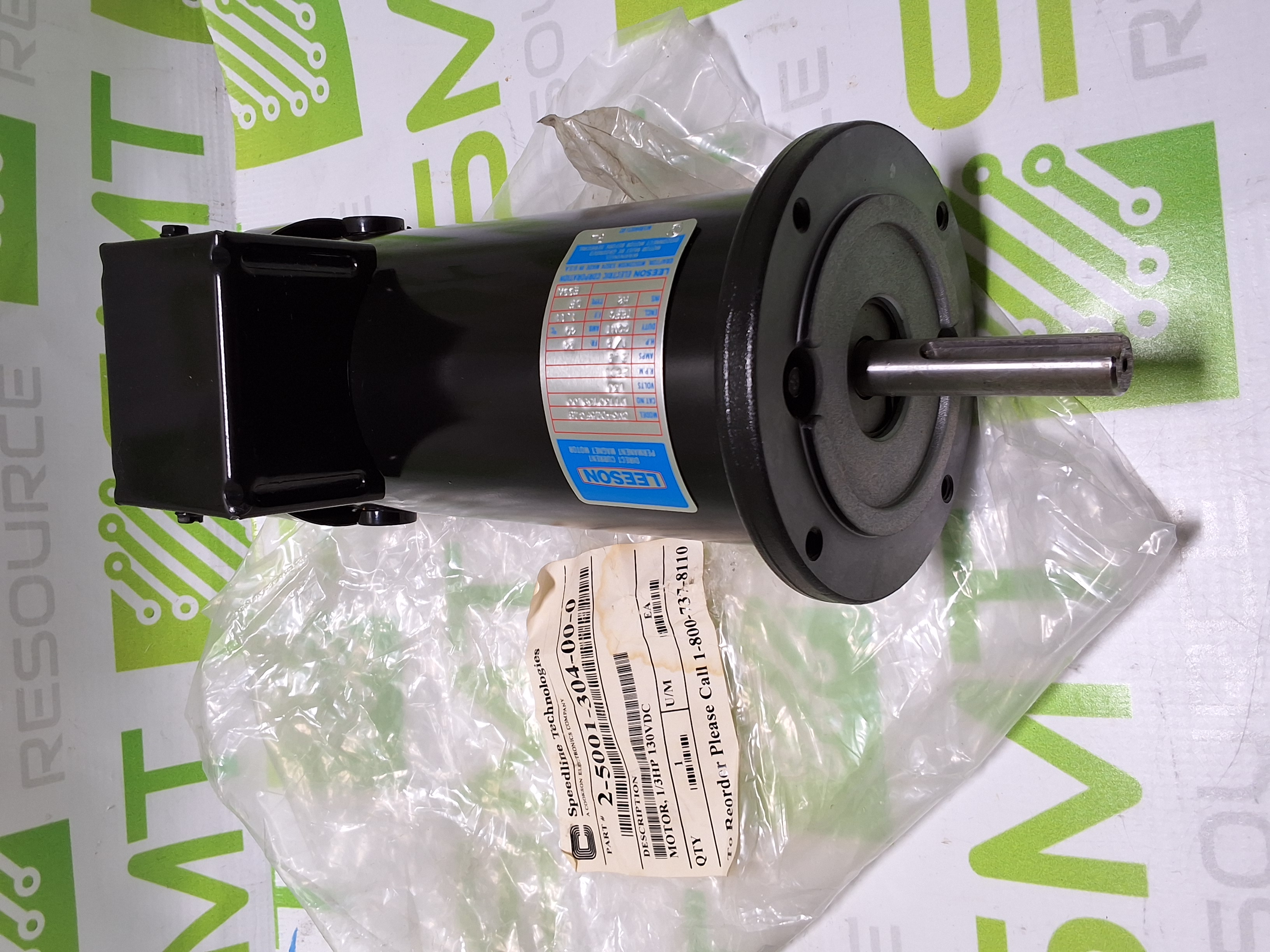 LEESON CM34D25FC2B DC PERMANENT MAGNET MOTOR 2-5001-304-00-0 - BRAND NEW