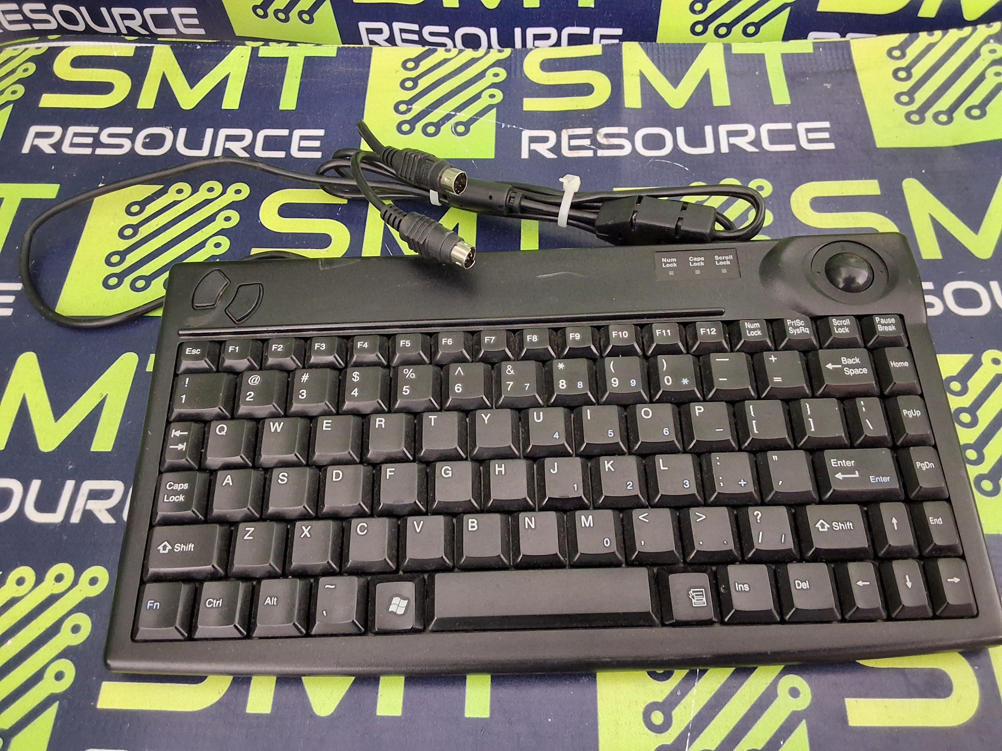 Used SEJIN ELECTRON SPR-8695T COMPACT MINI KEYBOARD