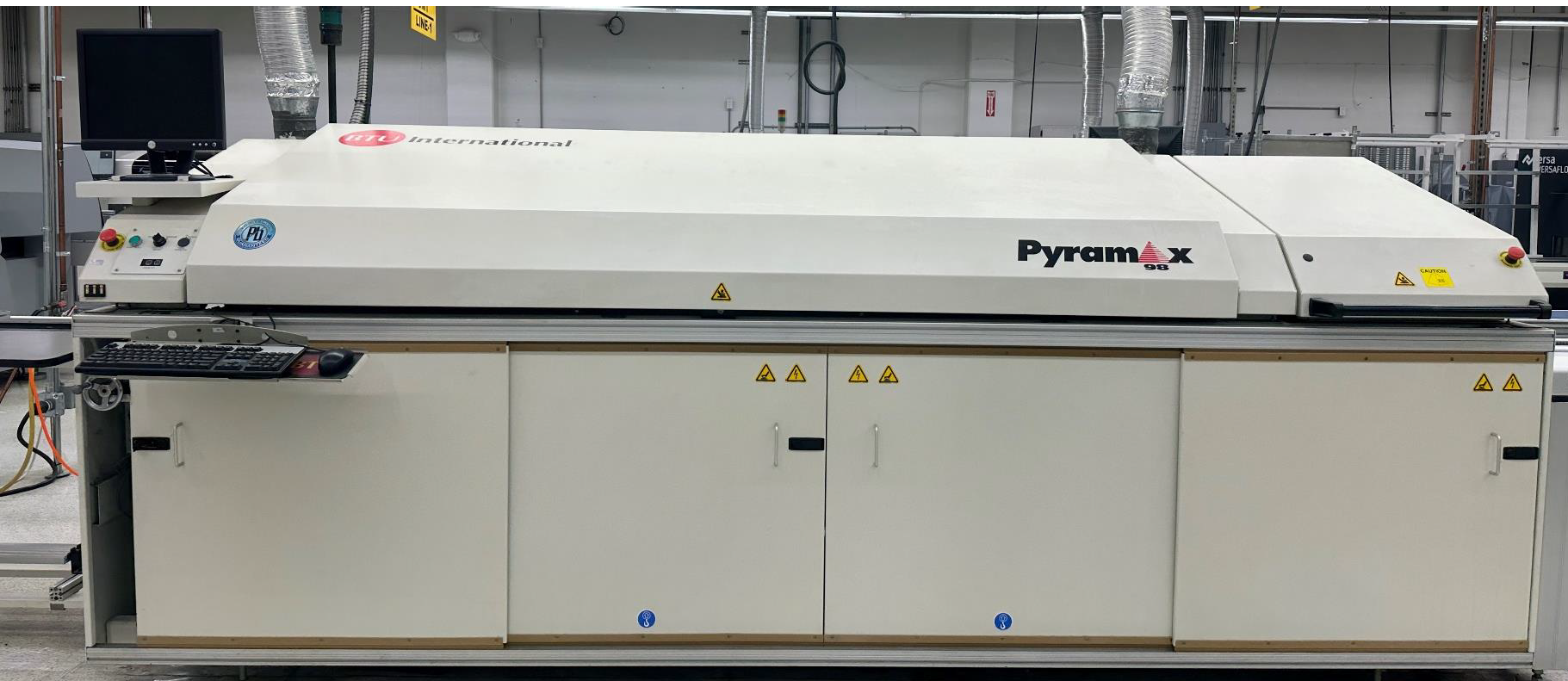 Used BTU PYRAMAX 98A Reflow Oven