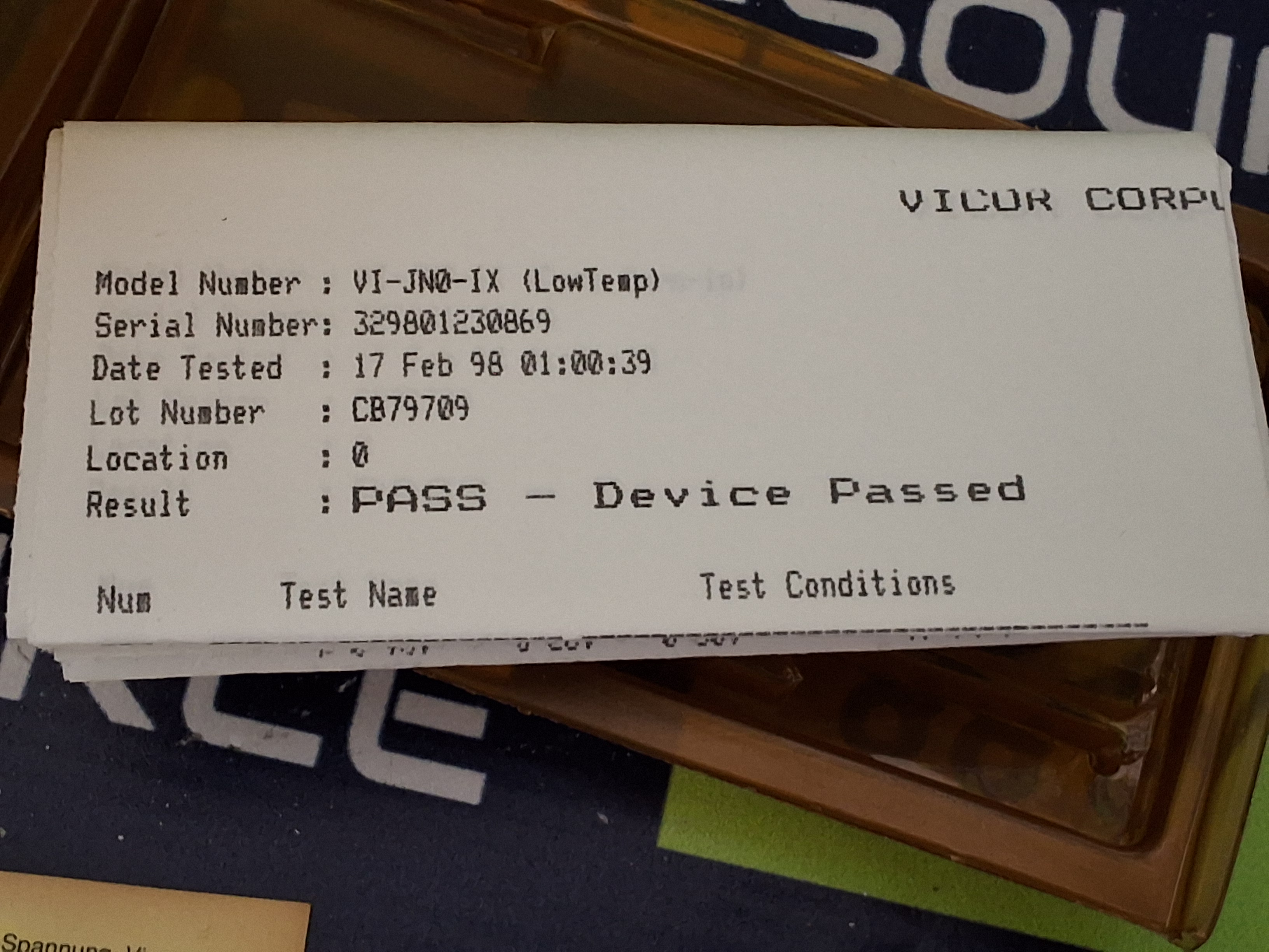Used DC-DC converter module