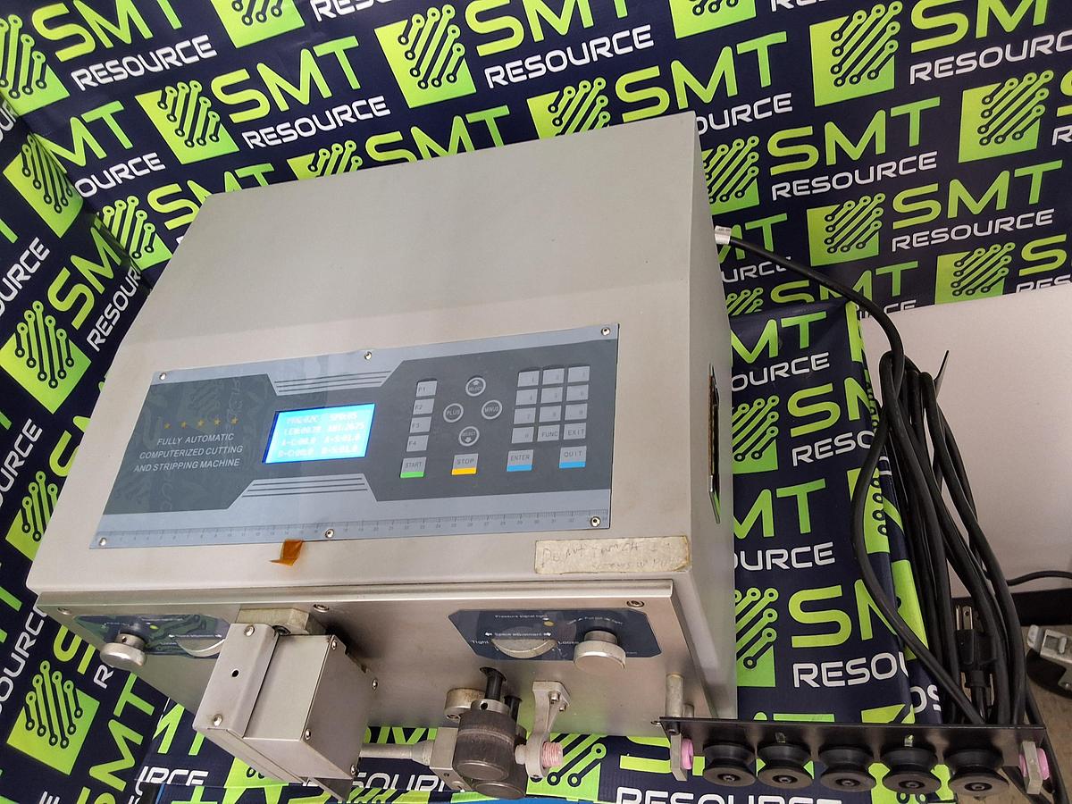 Used AF-905AA AUTOMATIC COMPUTERIZED CUTTING AND STRIPPING MACHINE