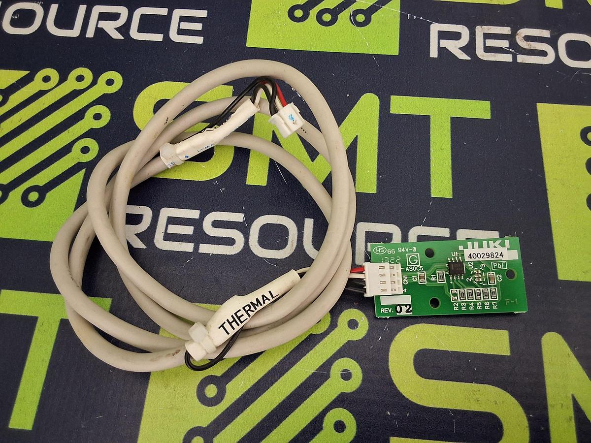 Used JUKI 40029824 TEMPERATURE SENSOR PCB ASSEMBLY WITH CABLE