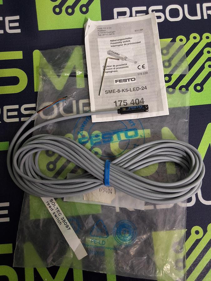 FESTO SME-8-K5-LED-24 / 175 404 PROXIMITY SENSOR - BRAND NEW
