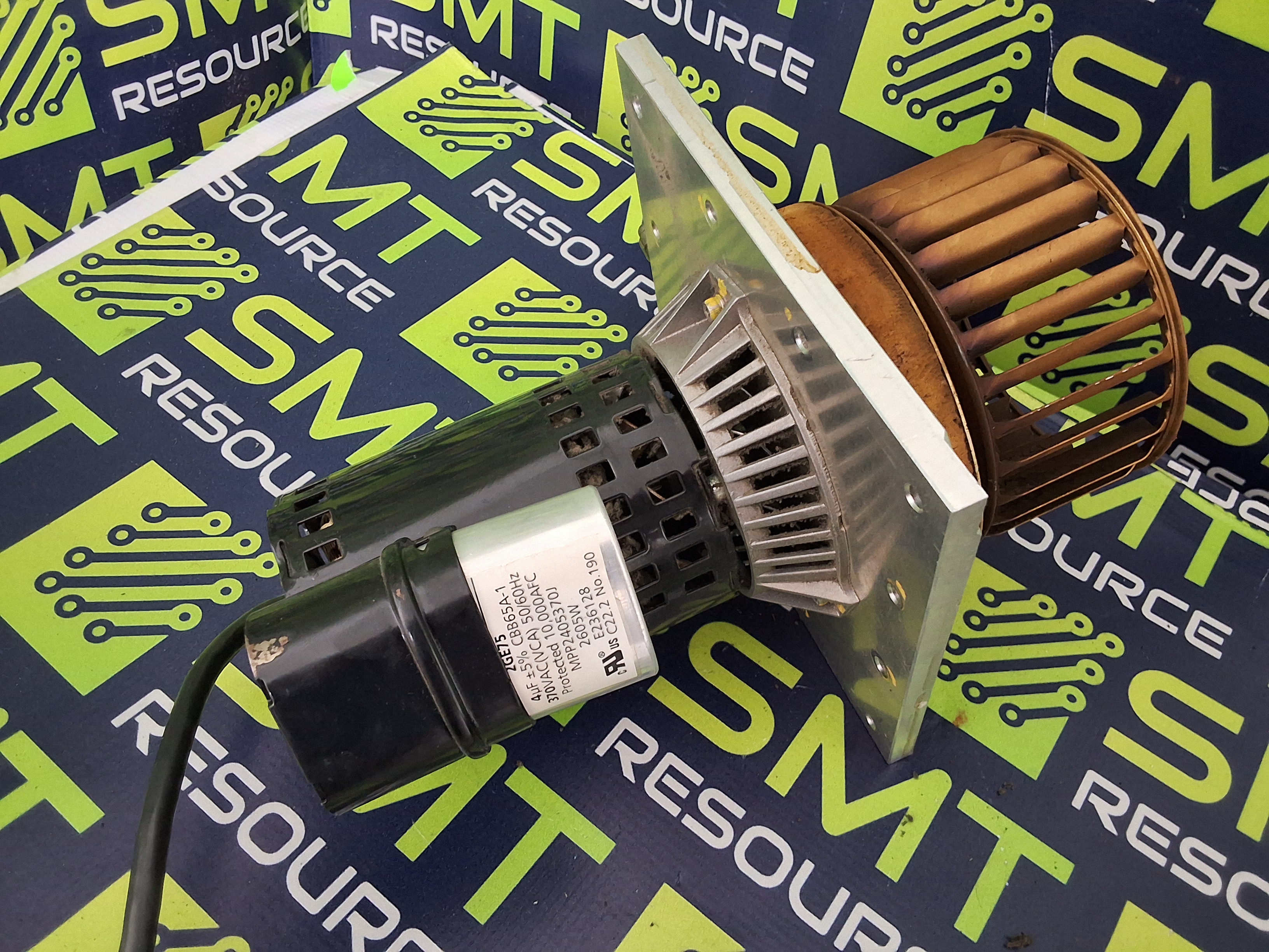 Used A.O. SMITH JF1F071N CONVECTION BLOWER DRIVE MOTOR & CAGE FAN