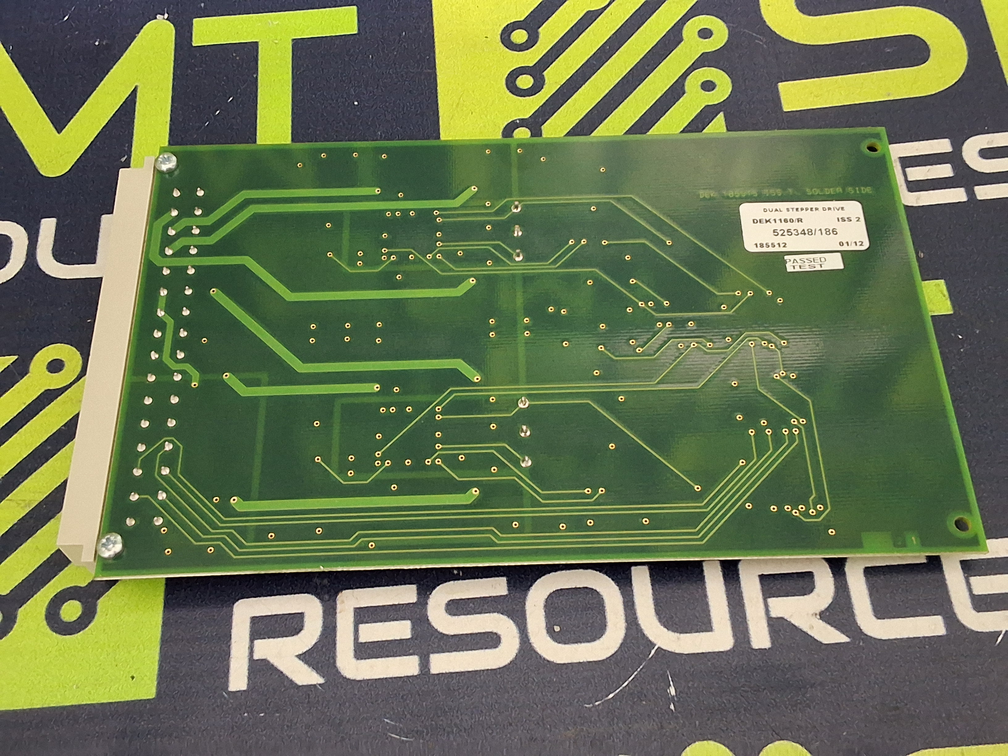 Used DEK 185512 DUAL STEPPER SM2 BOARD