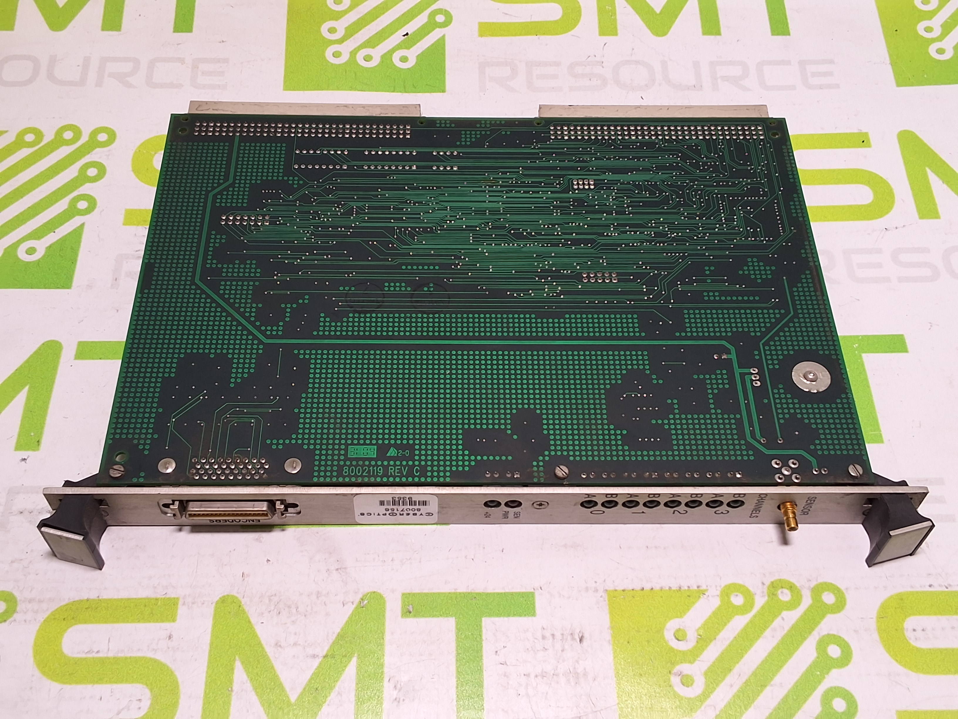 Used CYBEROPTICS 8007156 PWA 800 CIRCUIT BOARD ASSEMBLY 