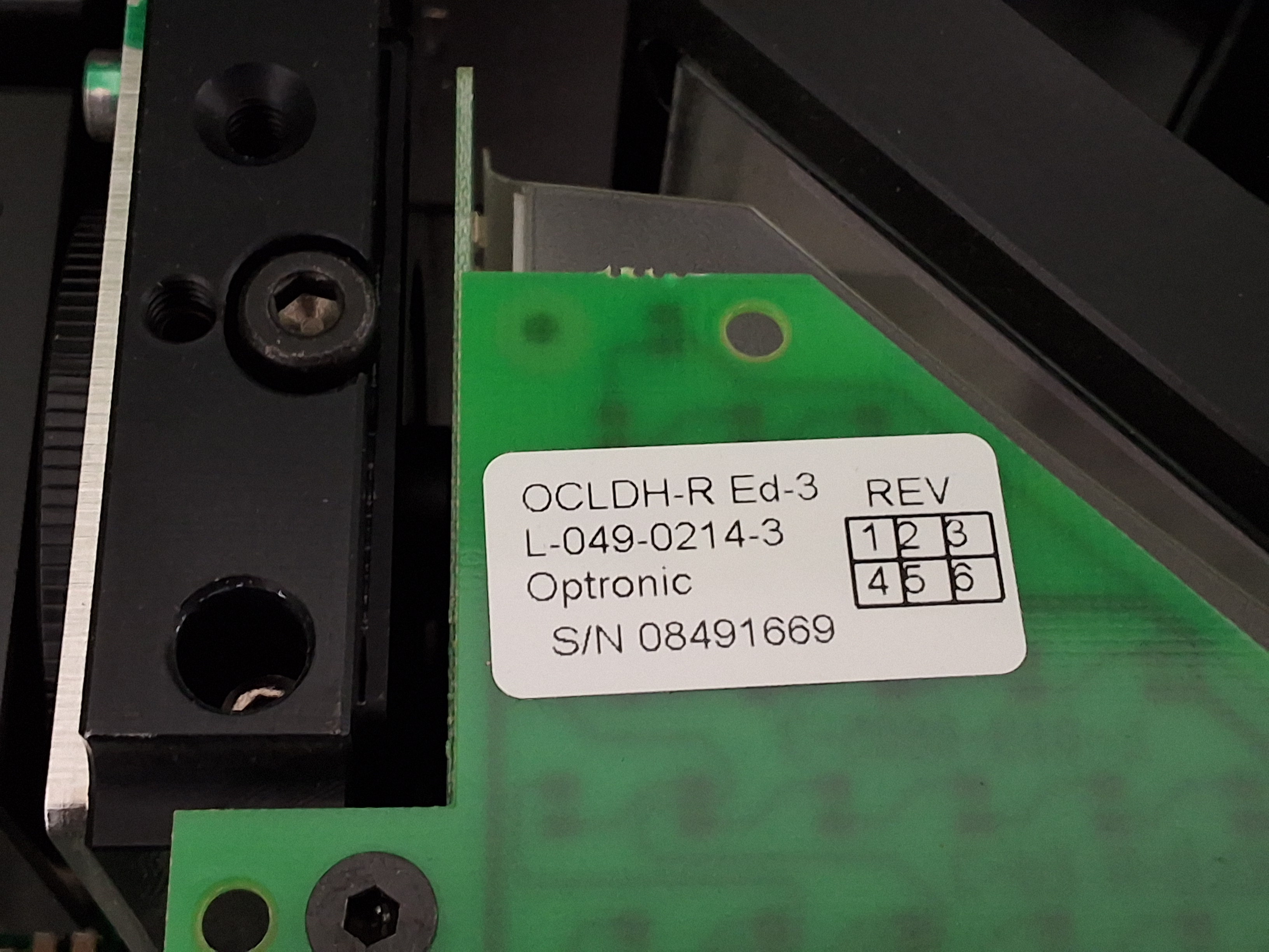 Used MyData L-011-0040 DUAL VISION CAMERA BOX 