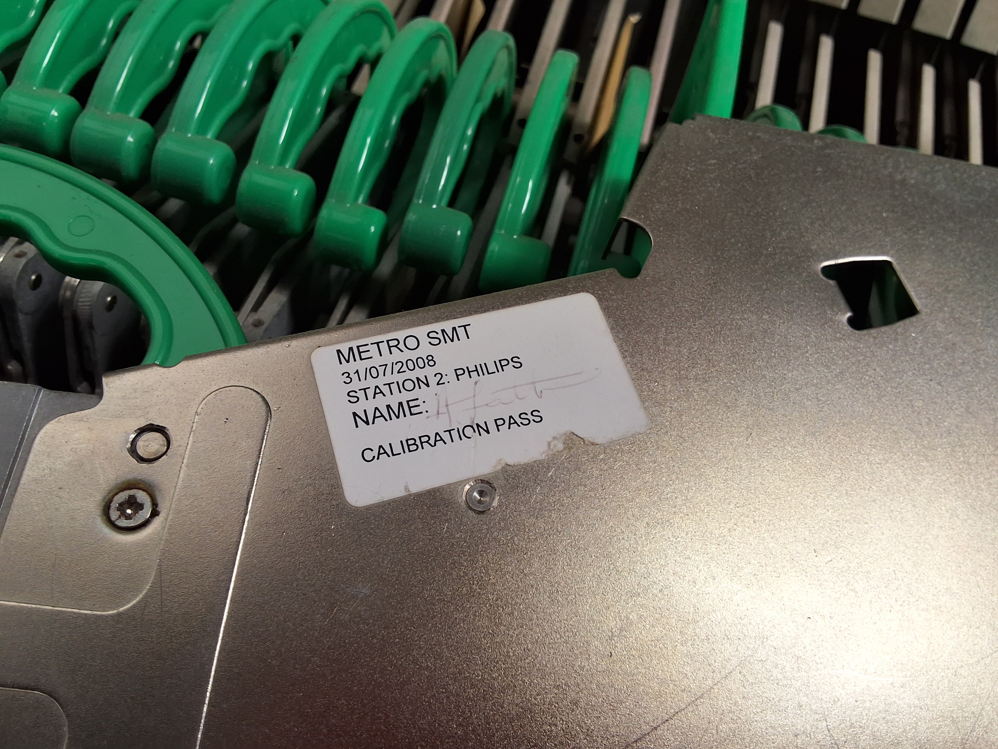 Used YAMAHA CL SERIES 8mm GREEN FEEDER