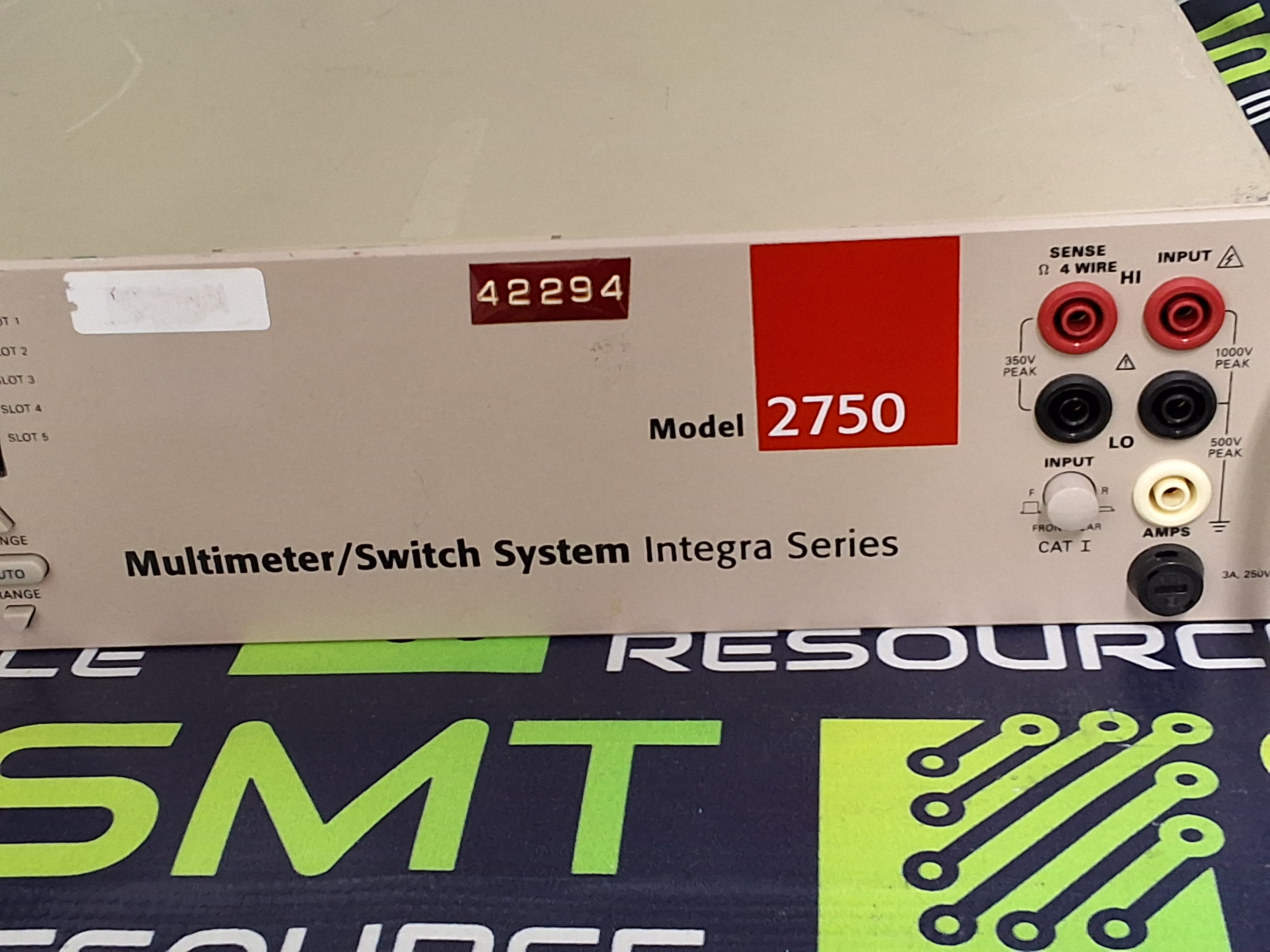 Used KEITHLEY 2750 INTEGRA SERIES MULTIMETER/SWITCH SYSTEM