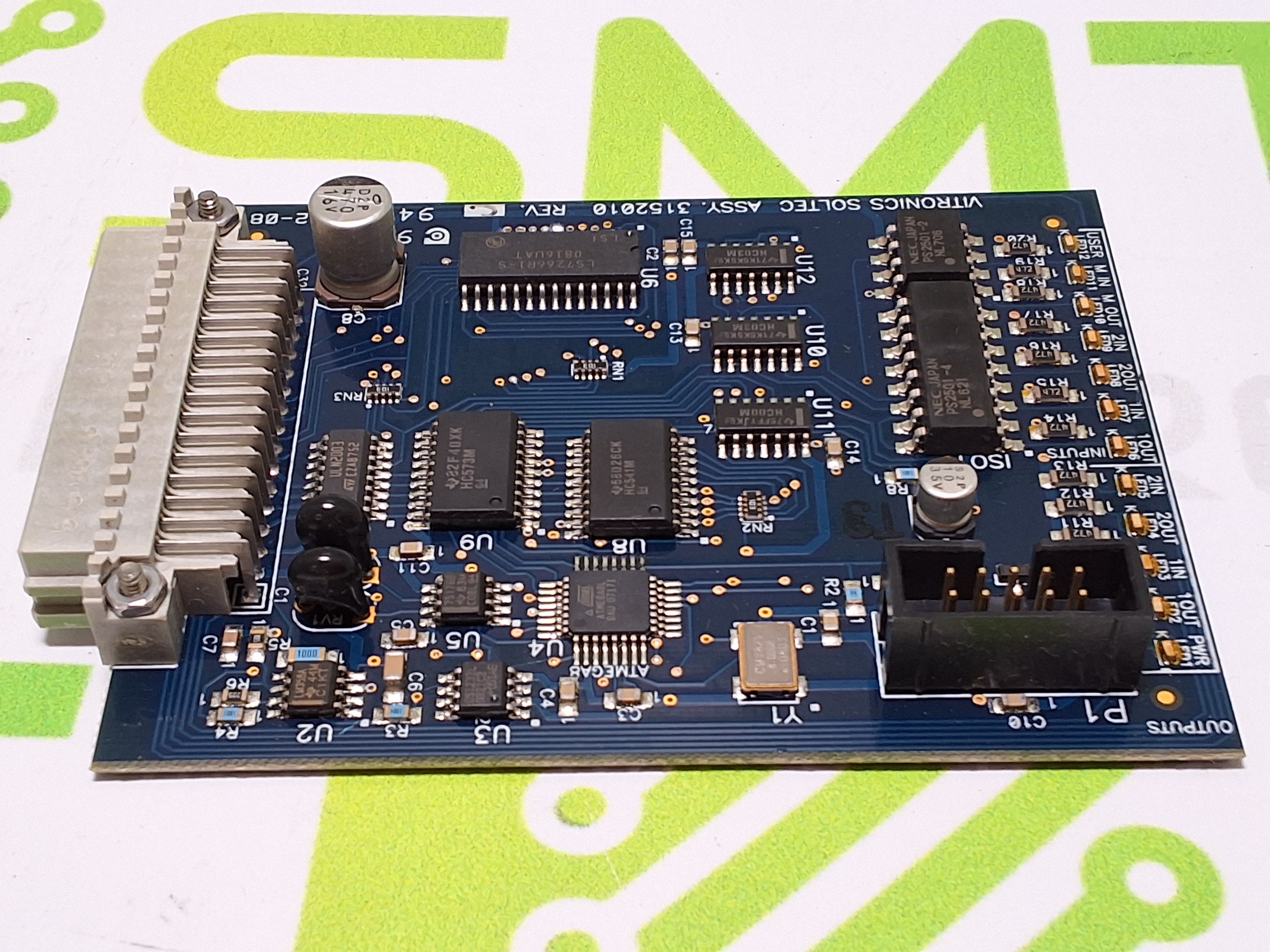 VITRONICS SOLTEC 3152010 CIRCUIT BOARD 