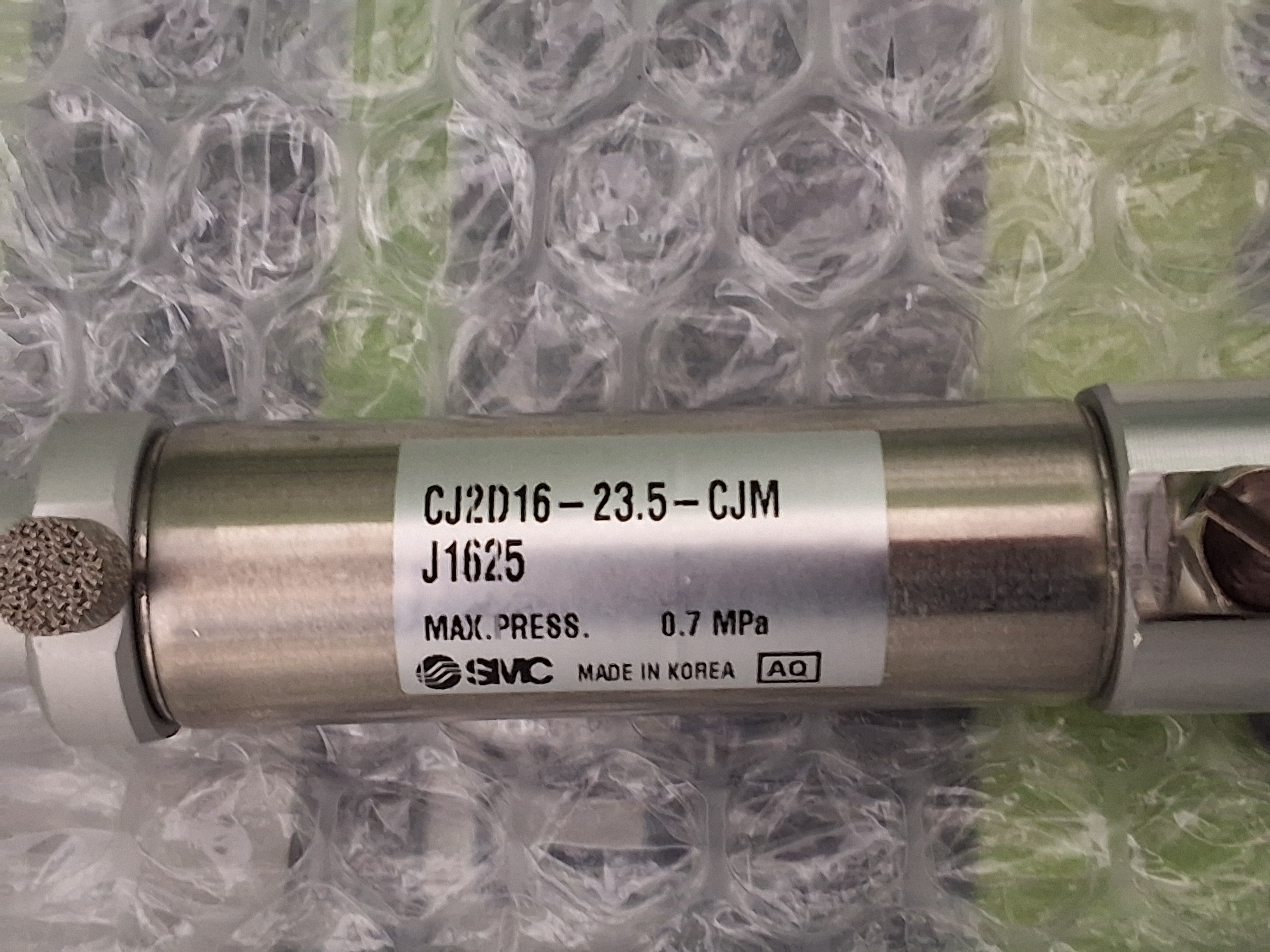 Used SMC CJ2D16-23.5-CJM PNEUMATIC AIR CYLINDER