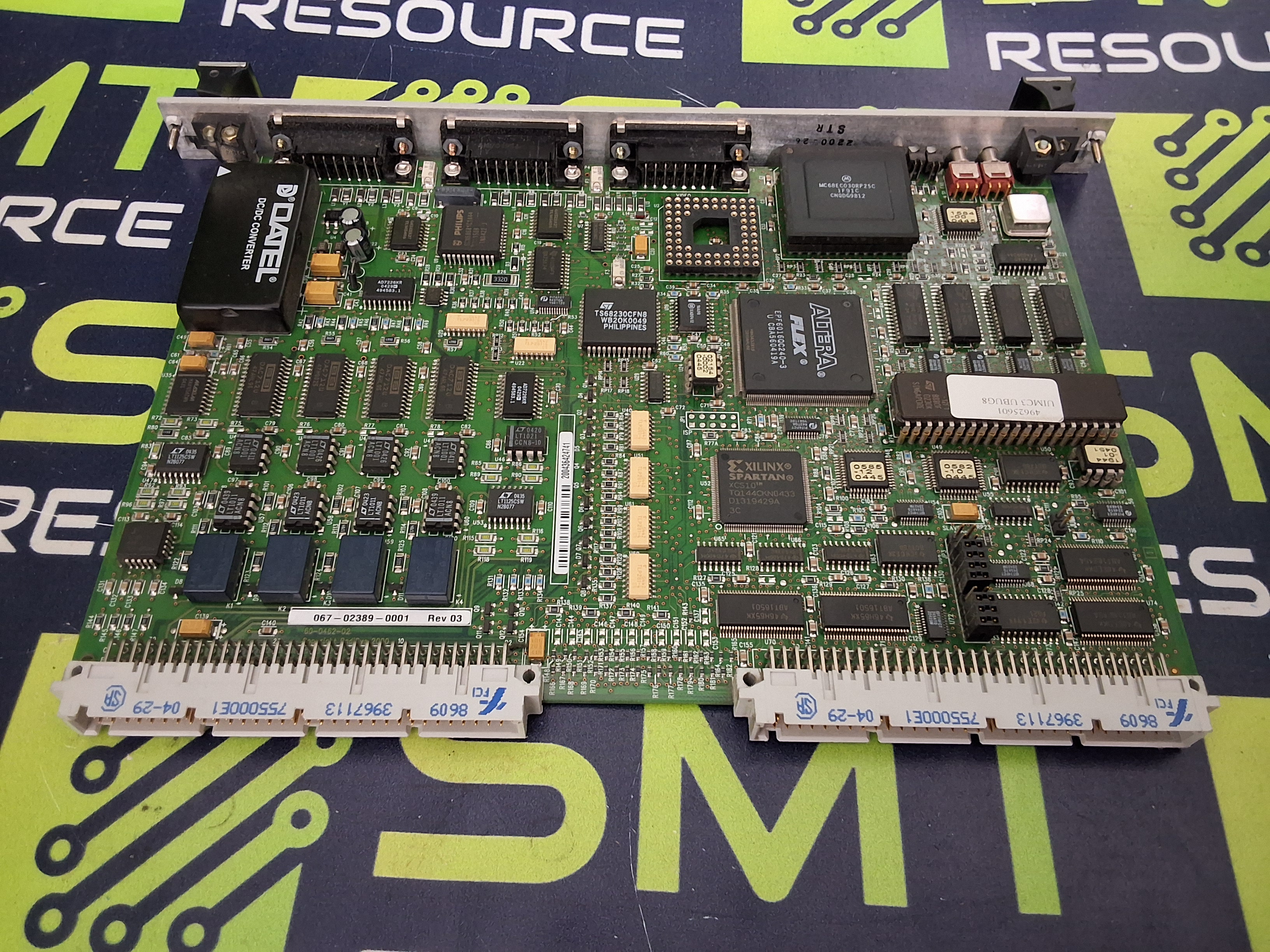 Used RADISYS 067-02389-0001 AXIS MOTION CONTROL BOARD 49625601
