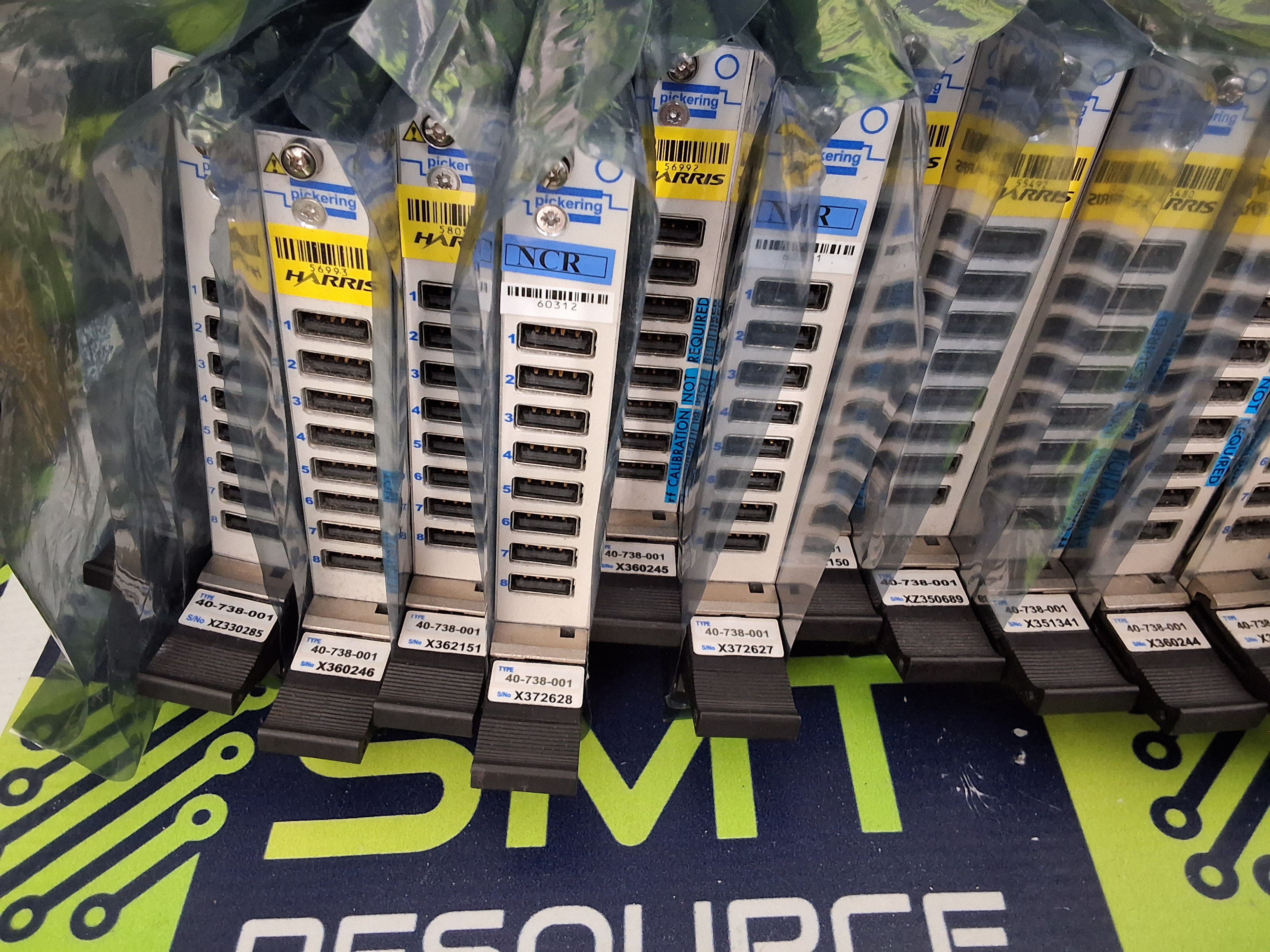 Used PICKERING 40-738-001 PXI 8-PORT USB 2.0 HUB MODULE WITH CONNECT/DISCONNECT