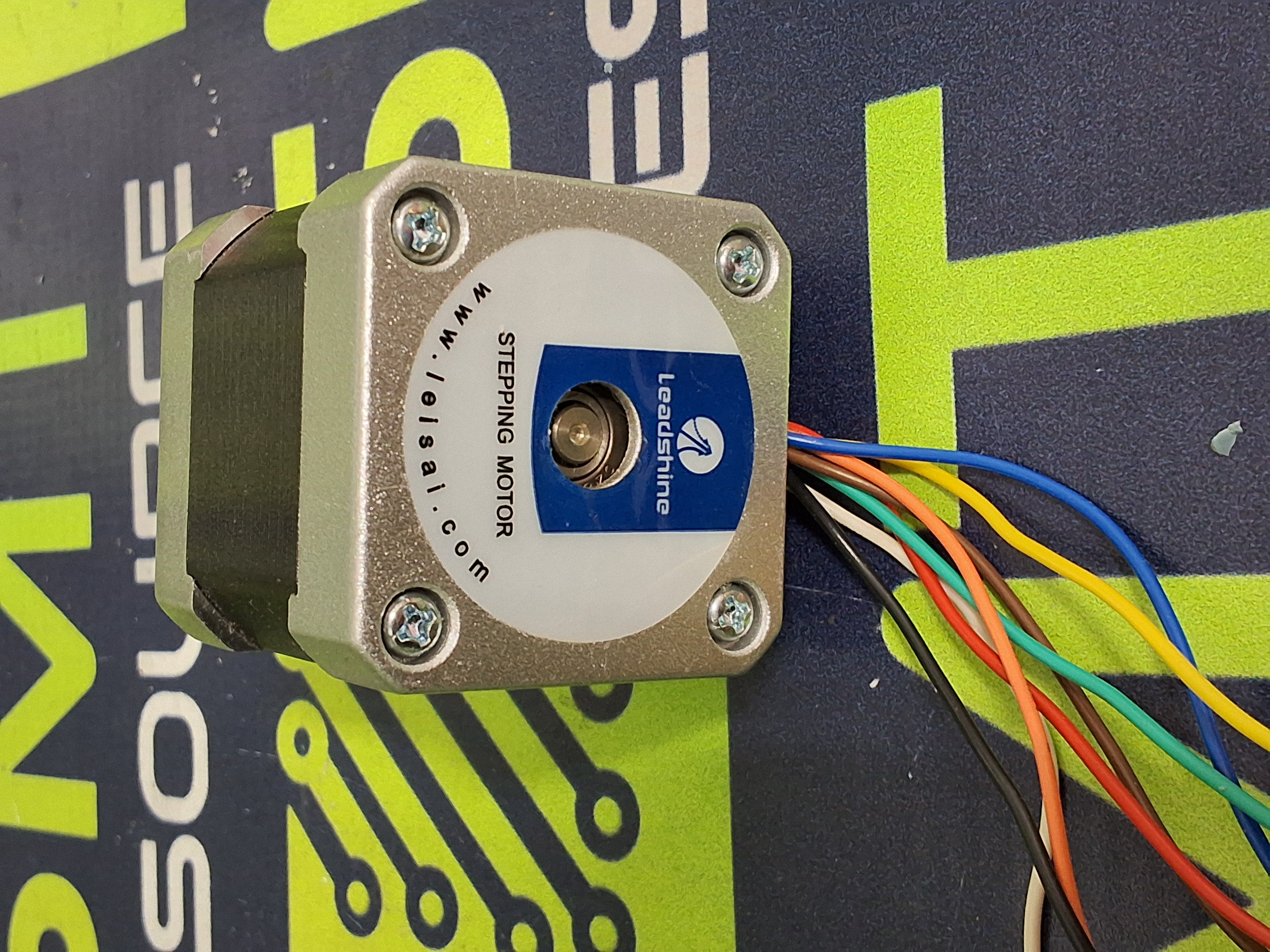 Used LEADSHINE 42HS03 STEPPING MOTOR 1.8°/1.0A