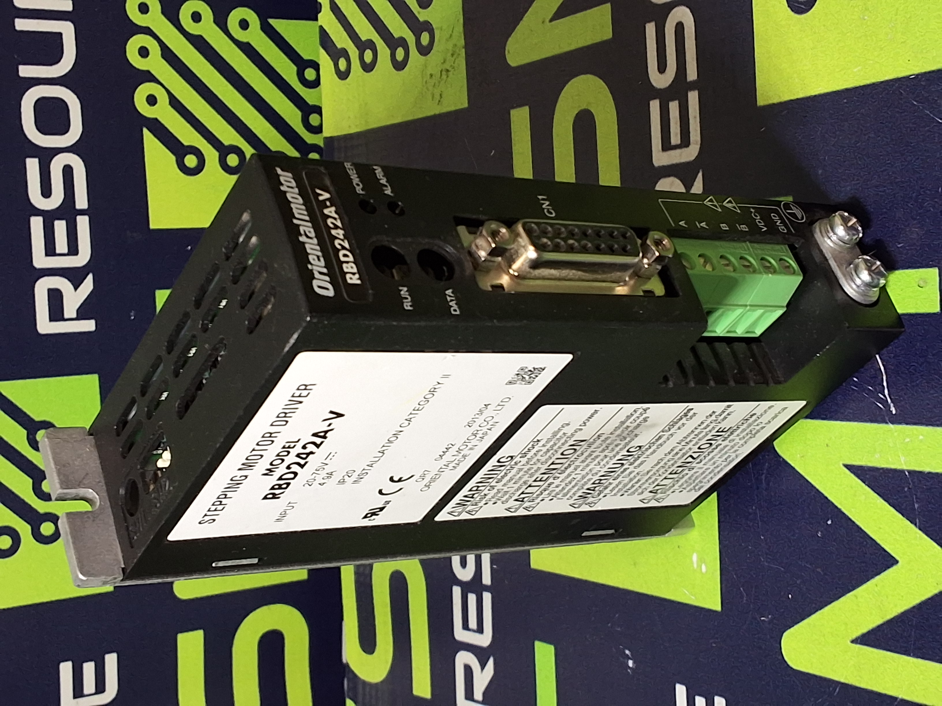 Used ORIENTAL MOTOR RBD242A-V STEPPING MOTOR DRIVER