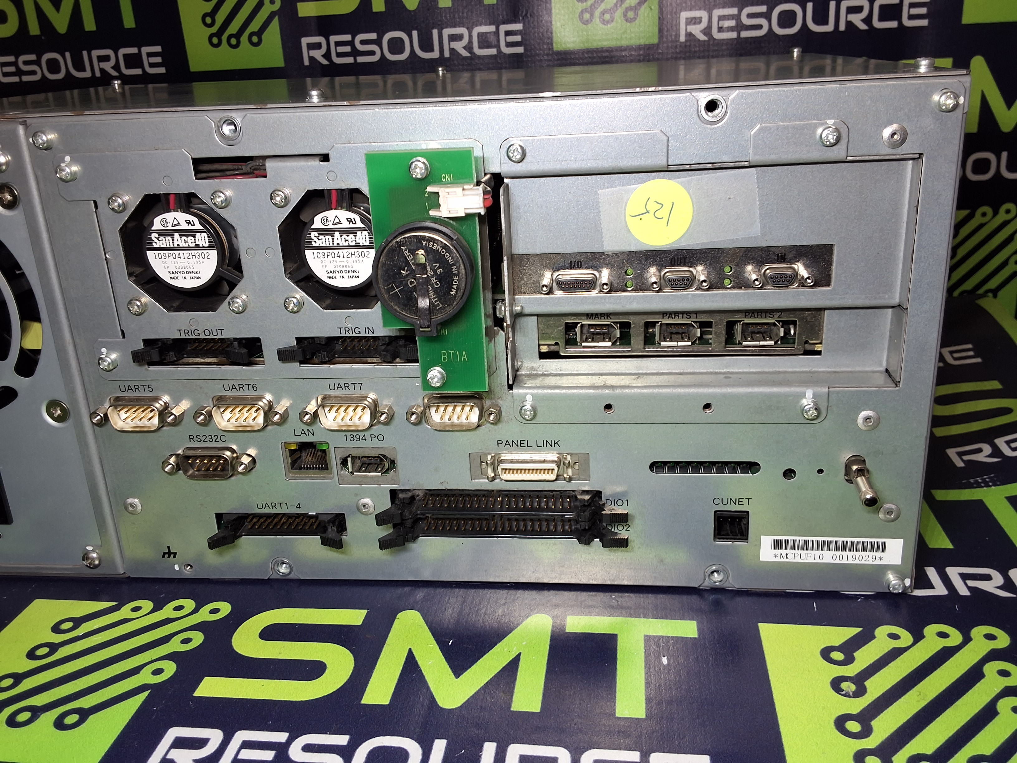 Used FUJI NXT MCPUC10 MODULE CPU CONTROL BOX WITH A BAD BOOT ERROR