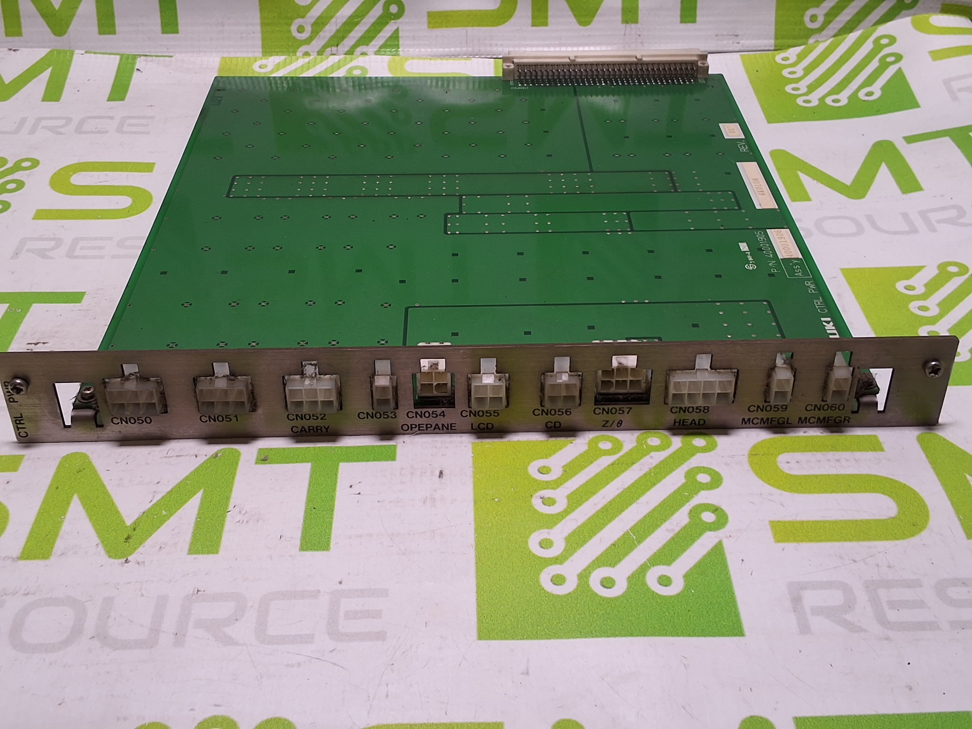 Used JUKI 40001905 40001906 CTRL PWR CONTROL POWER CIRCUIT BOARD REV. 01