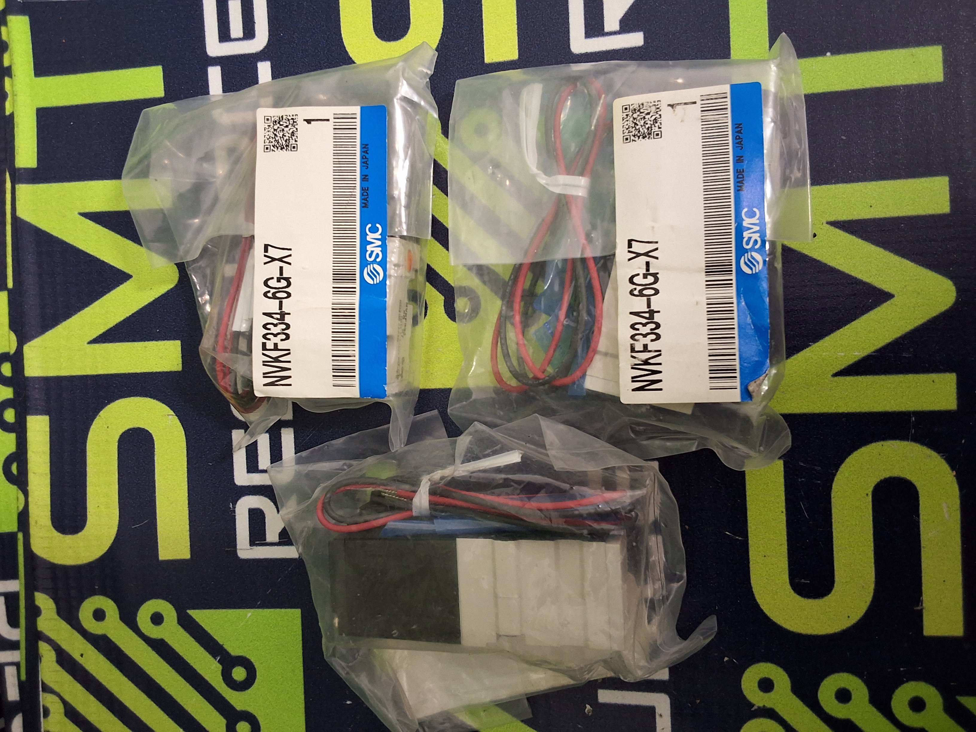 SMC NVKF334-6G-X7 DIRECT-ACTING 3-PORT SOLENOID VALVE - BRAND NEW