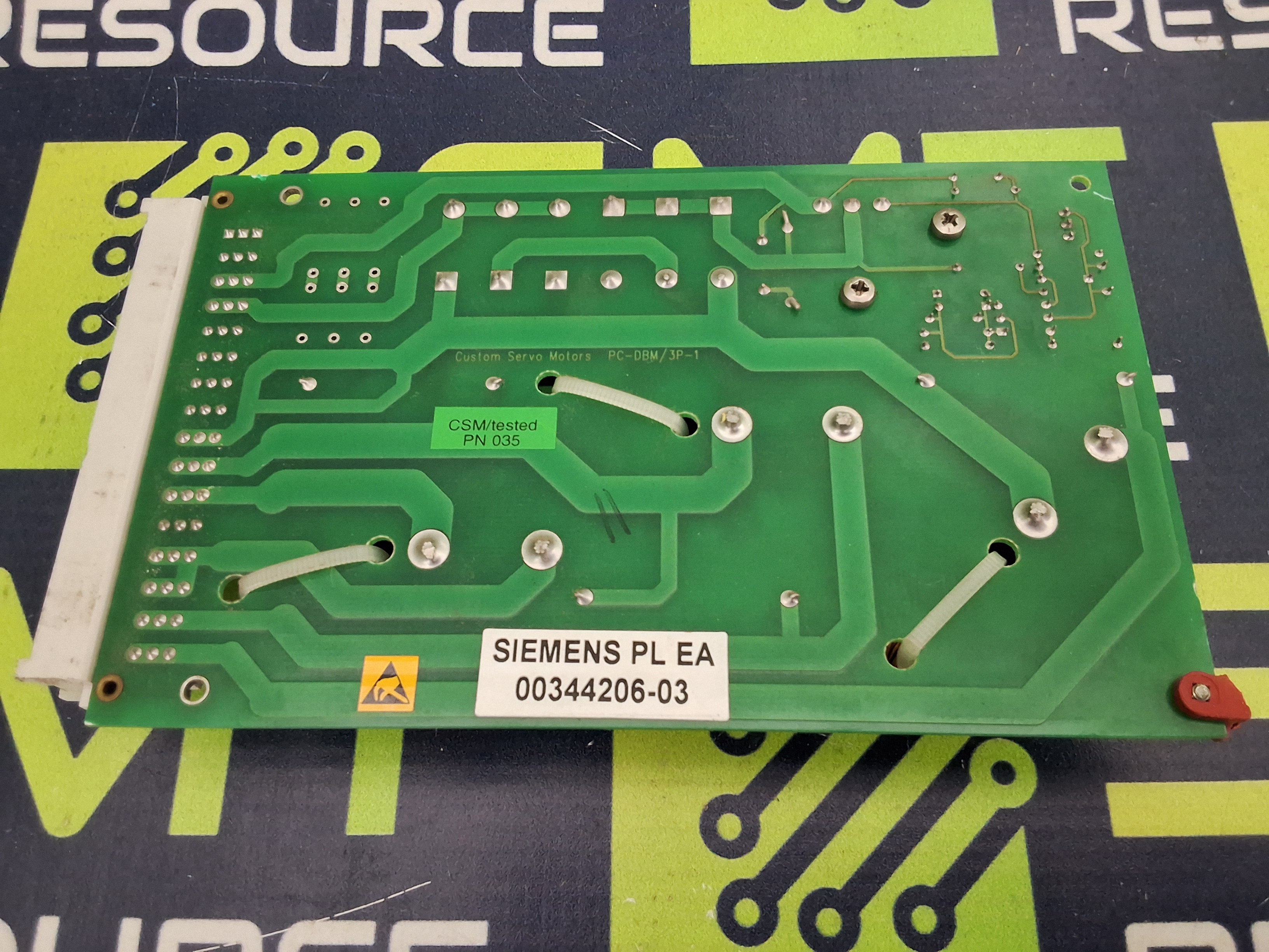 Used SIEMENS 00344206-03 CIRCUIT BOARD DBM/3P-03