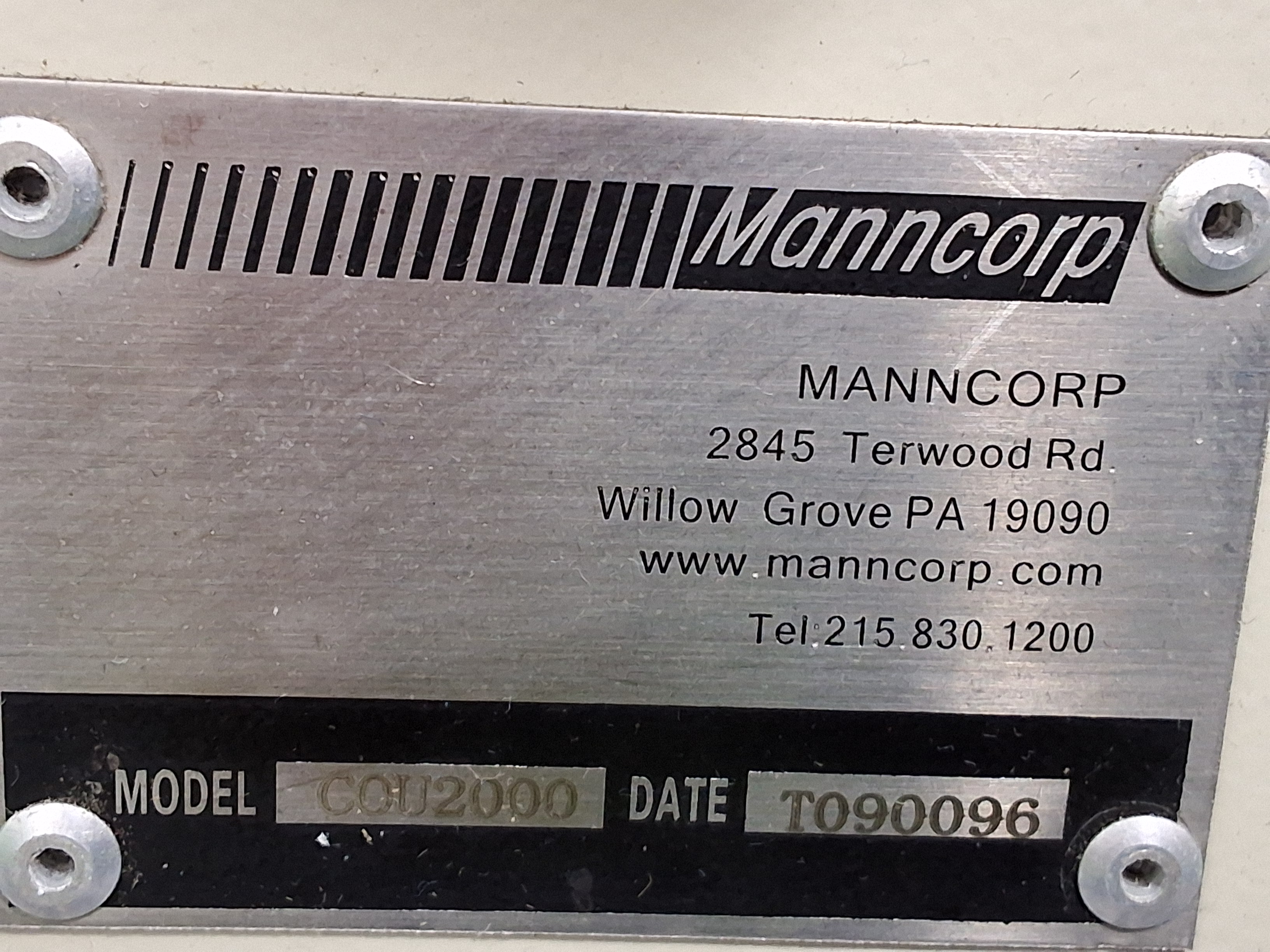 Used MANNCORP COU2000 AUTOMATIC SMD COMPONENT REEL COUNTER - TESTED