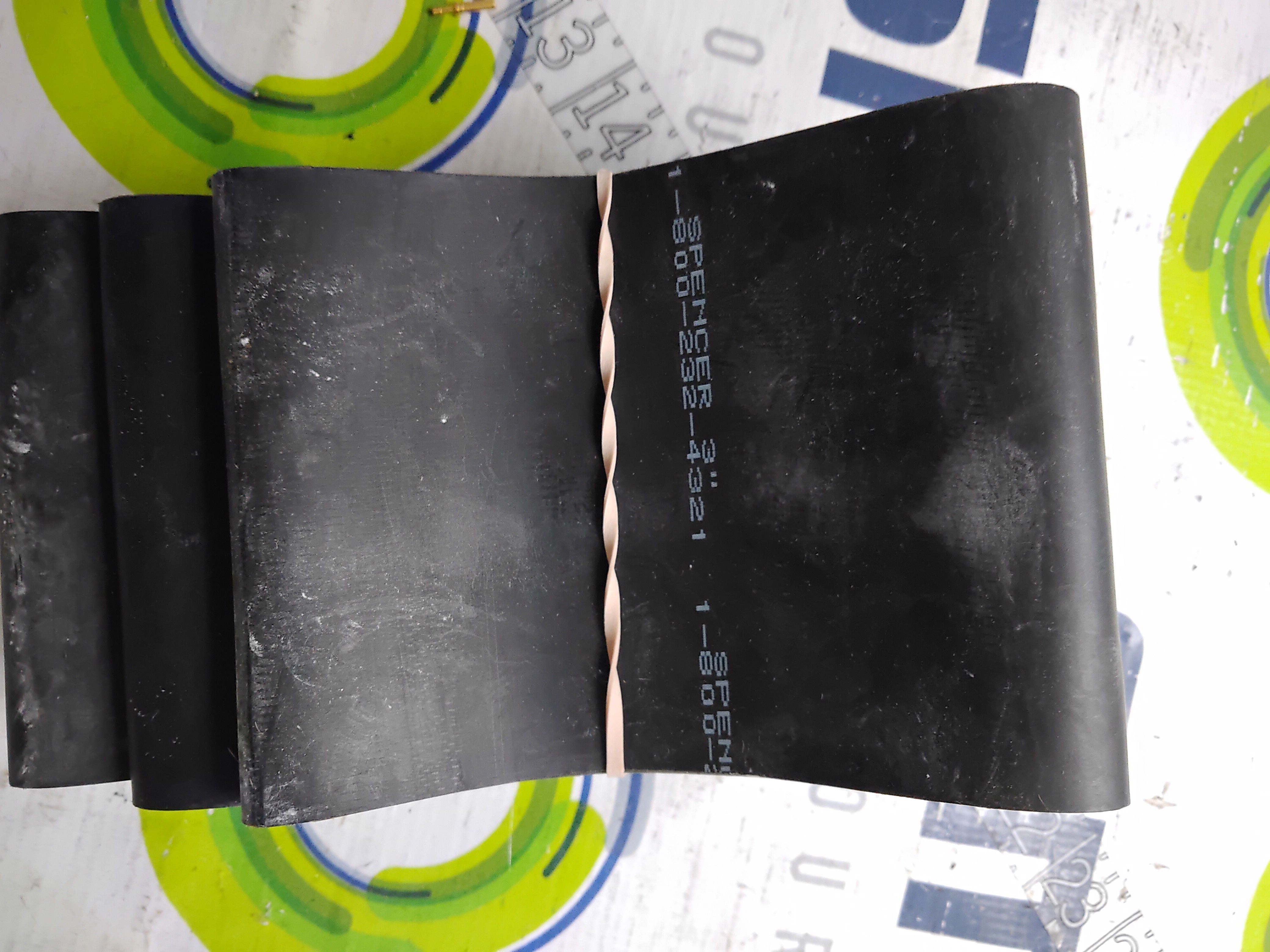 SPENCER VACUUM 3 INCH FILTER SLEEVE- LOT OF 8 UNITS
