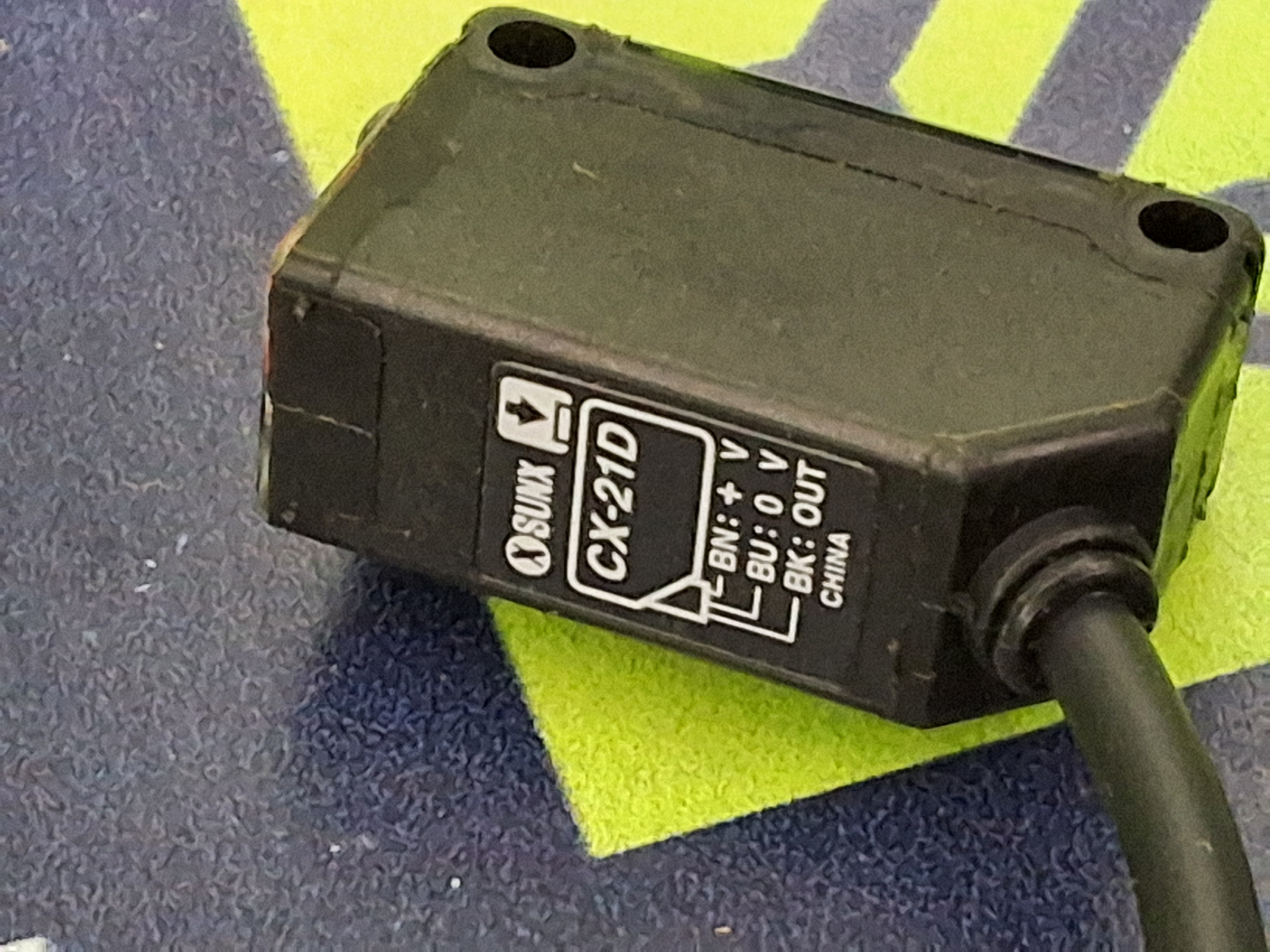Used SUNX CX-21D COMPACT PHOTOELECTRIC SENSOR