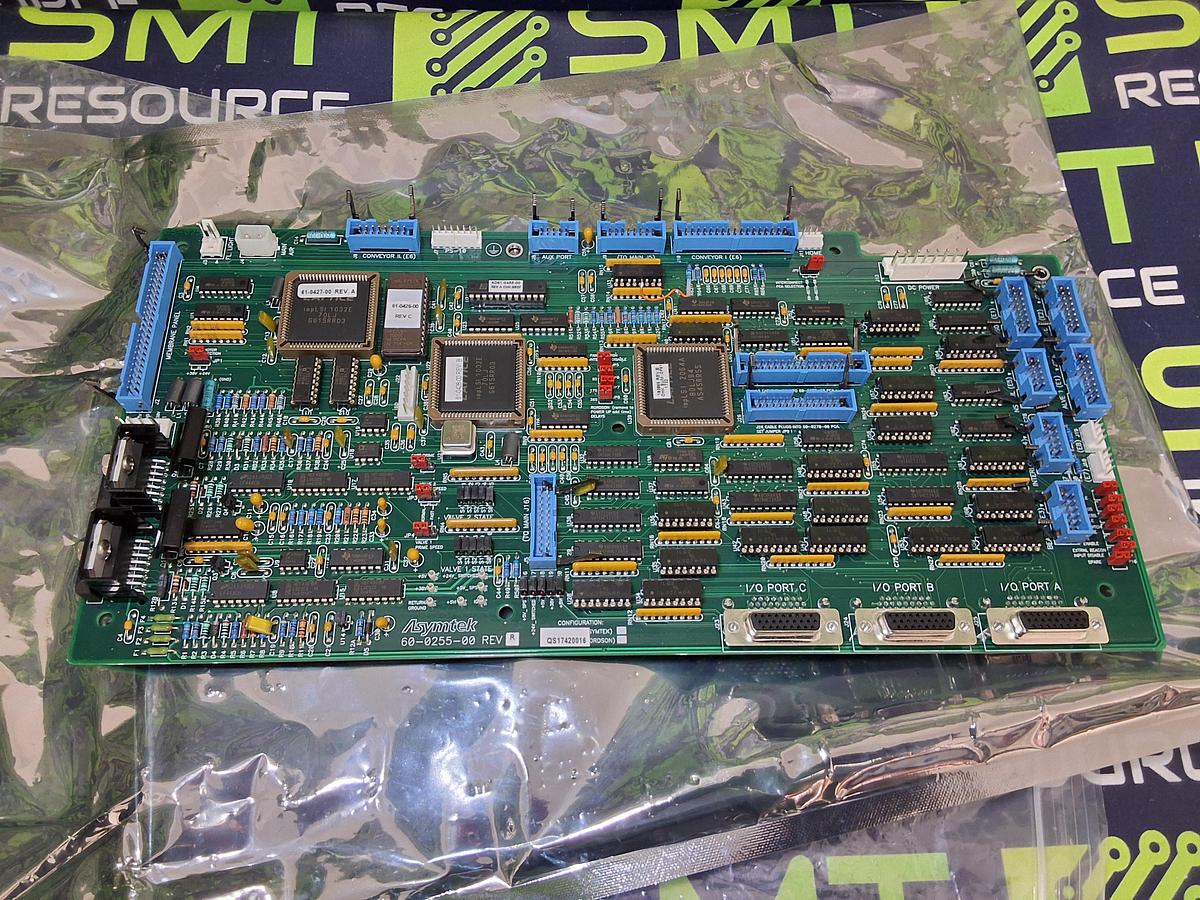 Used NORDSON / ASYMTEK 60-0255-00 / 05-0255-00 COATER I/O CIRCUIT BOARD - BRAND NEW