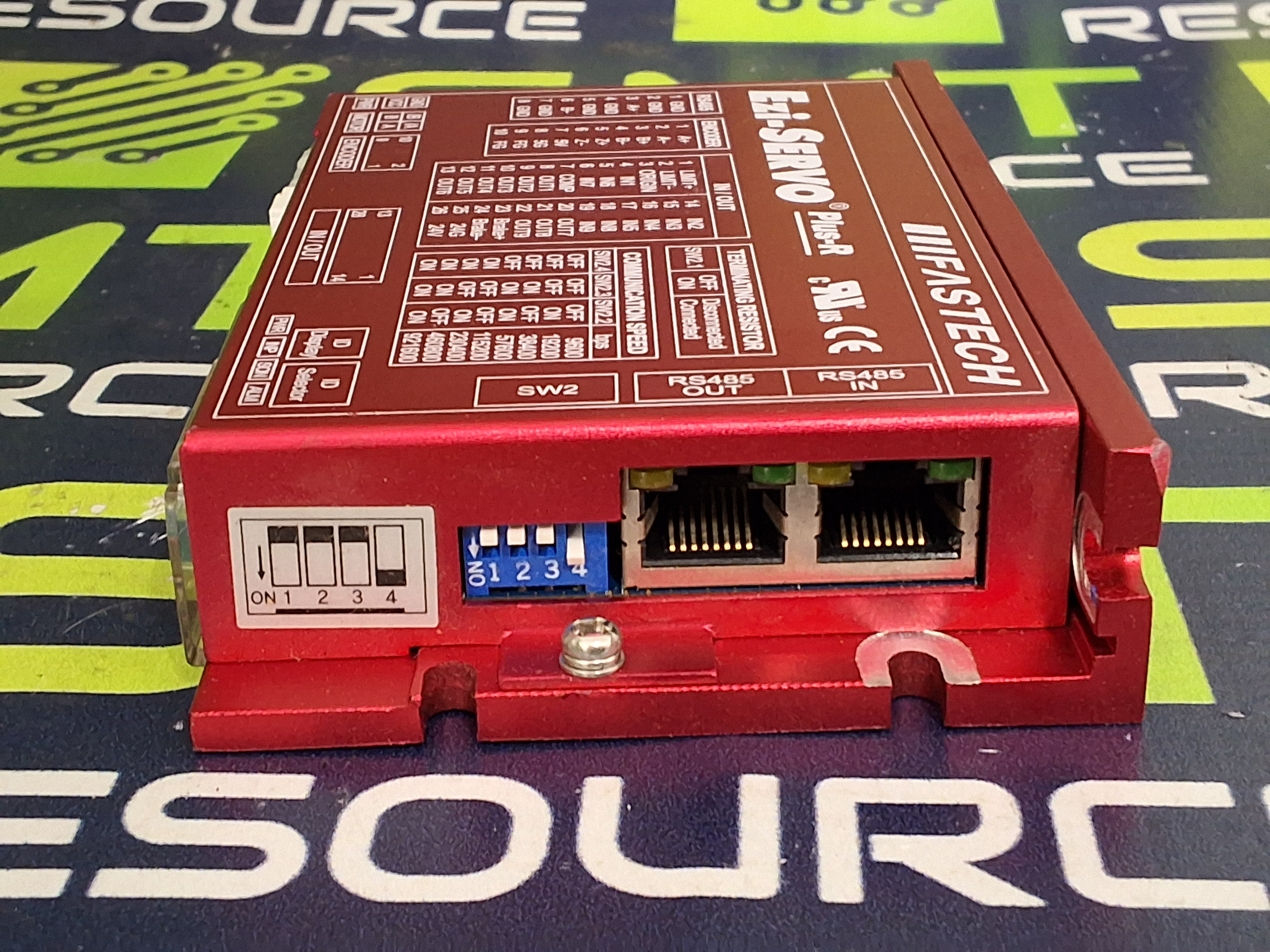 Used FASTECH EzS-NDR-60L-A-D Ezi-SERVO Plus-R CLOSED LOOP STEPPING SYSTEM 24VDC 4A