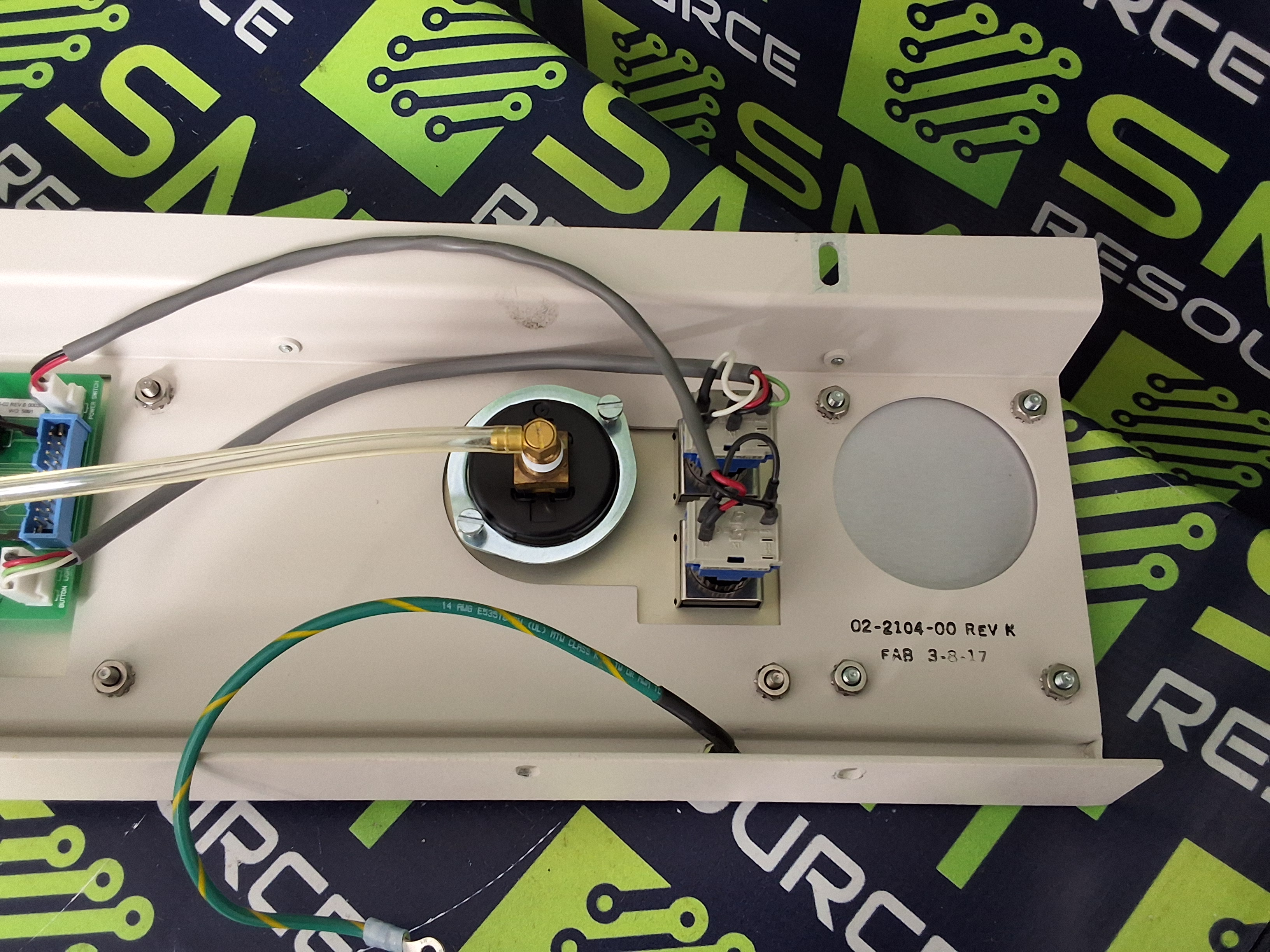 Used ASYMTEK C-708 AICE AUTOMATED FLUID DISPENSING PLACEMENT INTERFACE PANEL 02-2104-00