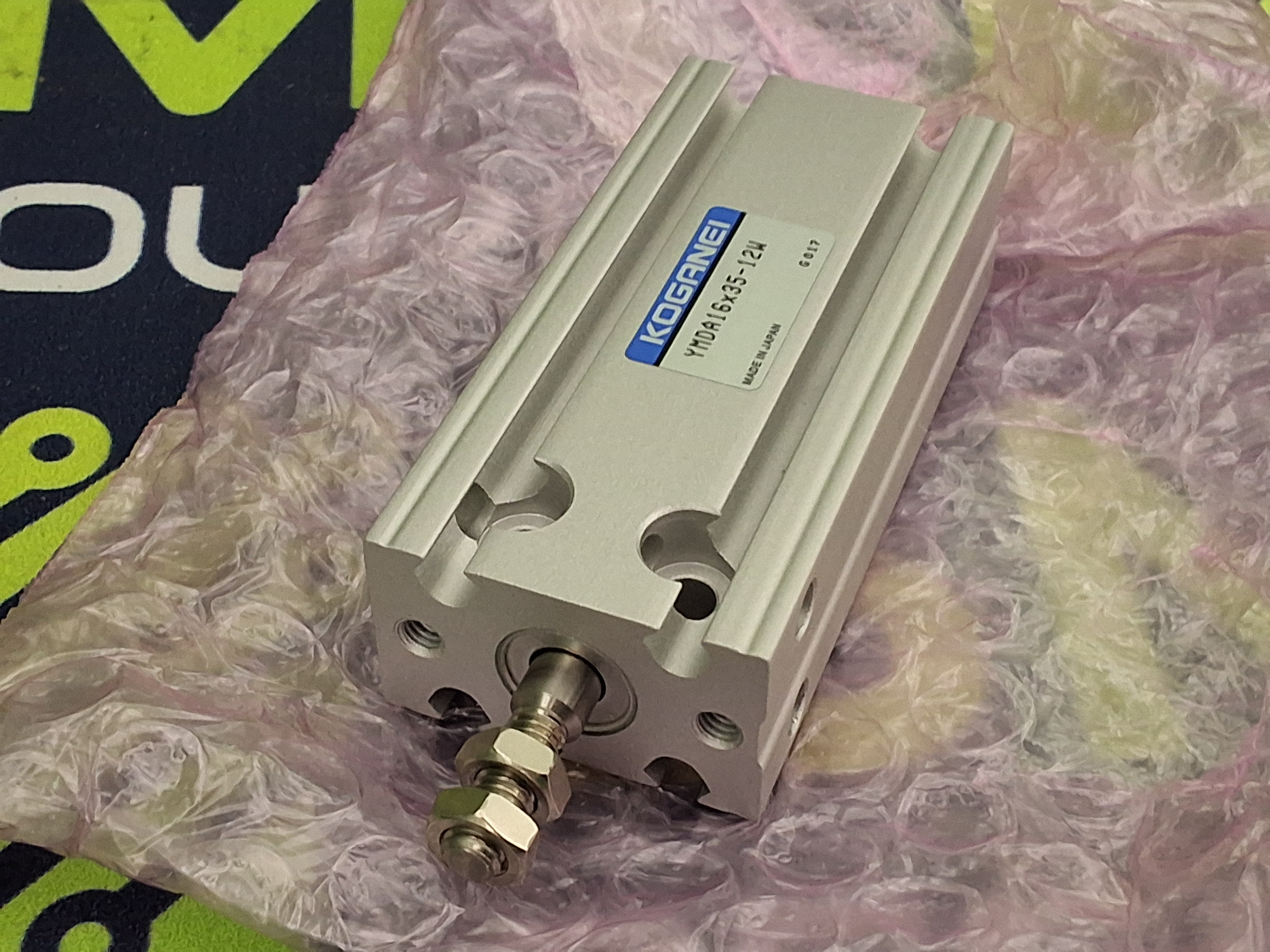KOGANEI YMDA16x35-12W YAMAHA KV7-M9283-001 PNEUMATIC AIR CYLINDER - BRAND NEW