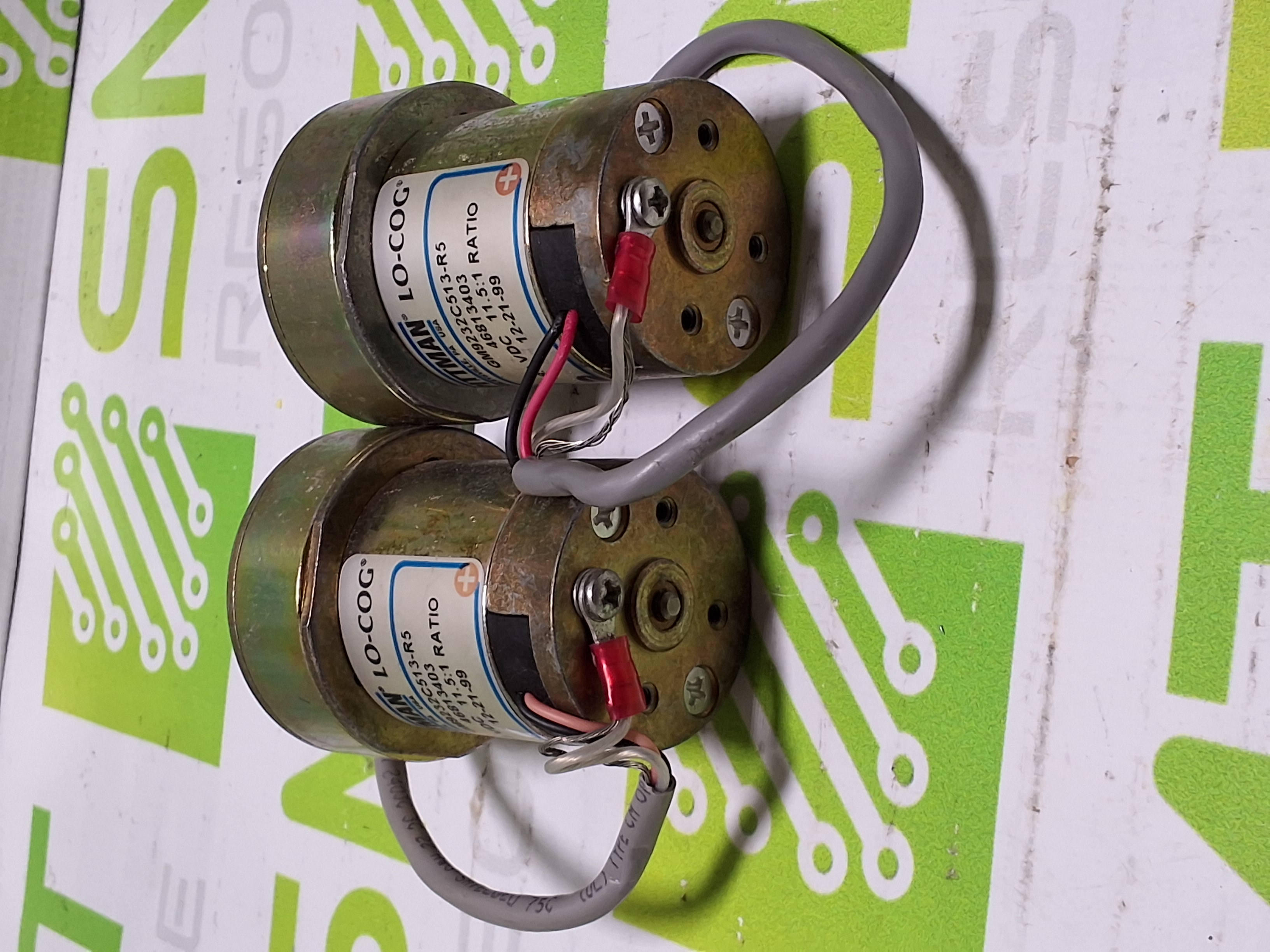 Used PITTMAN GM9232C513-R5 LO-COG GEARMOTOR 46813403 