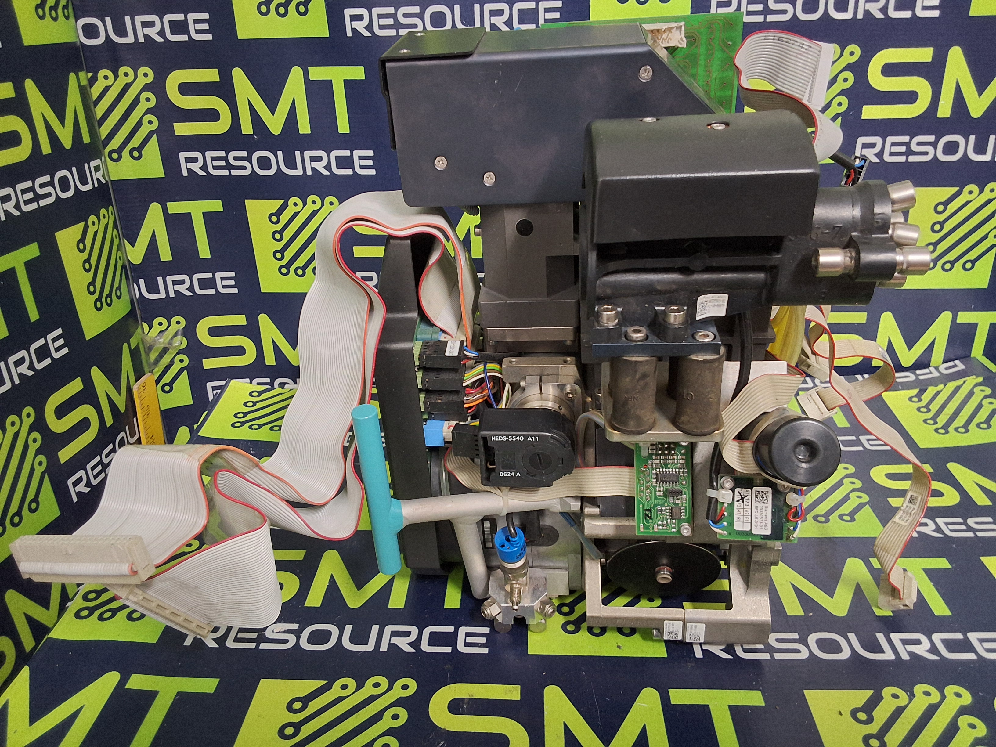 Used SIEMENS SIPLACE 00345515S02 COLLECT & PLACE HEAD