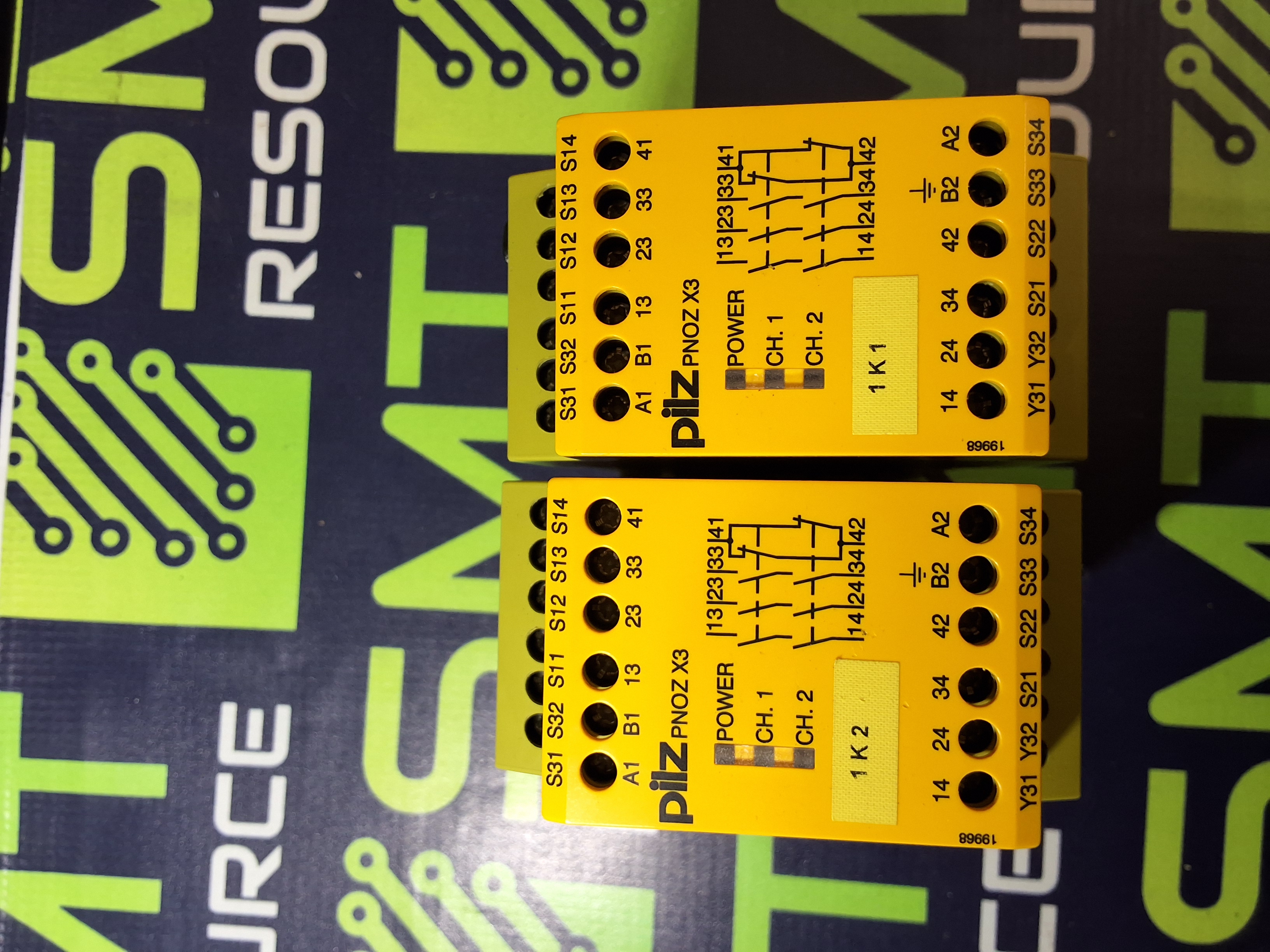 Used PILZ PNOZ X3 SAFETY RELAY