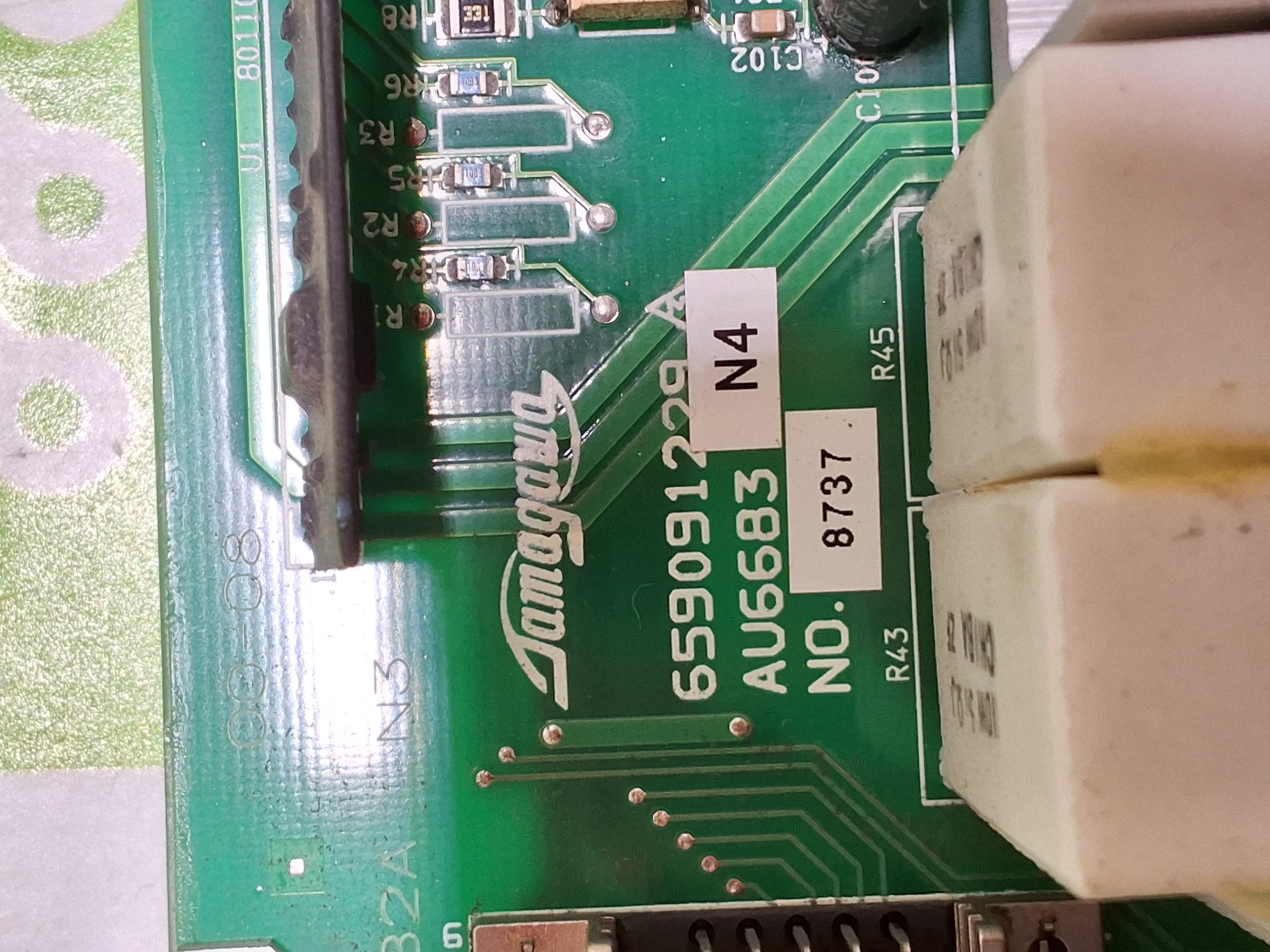 Used TAMAGAWA 659091229 JUKI SERVO AMP CIRCUIT BOARD AU6683