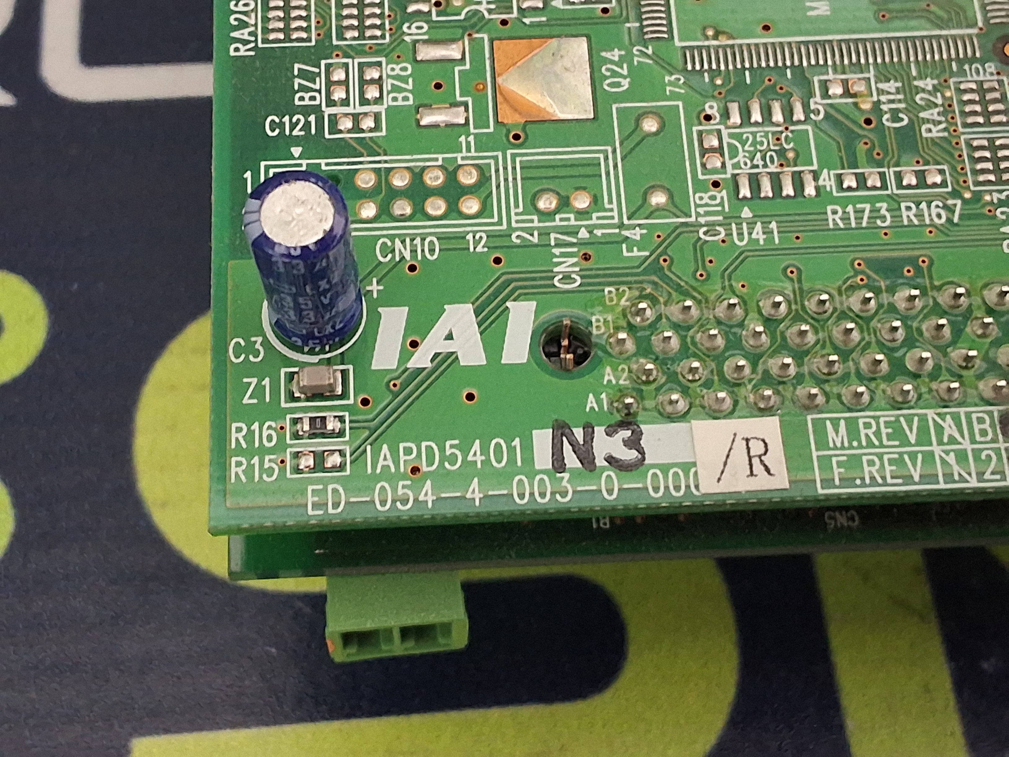 Used IAI IAMC-5401 PN1 PCB WITH IAPD5401 CIRCUIT BOARD ED-054-4-003-0-000