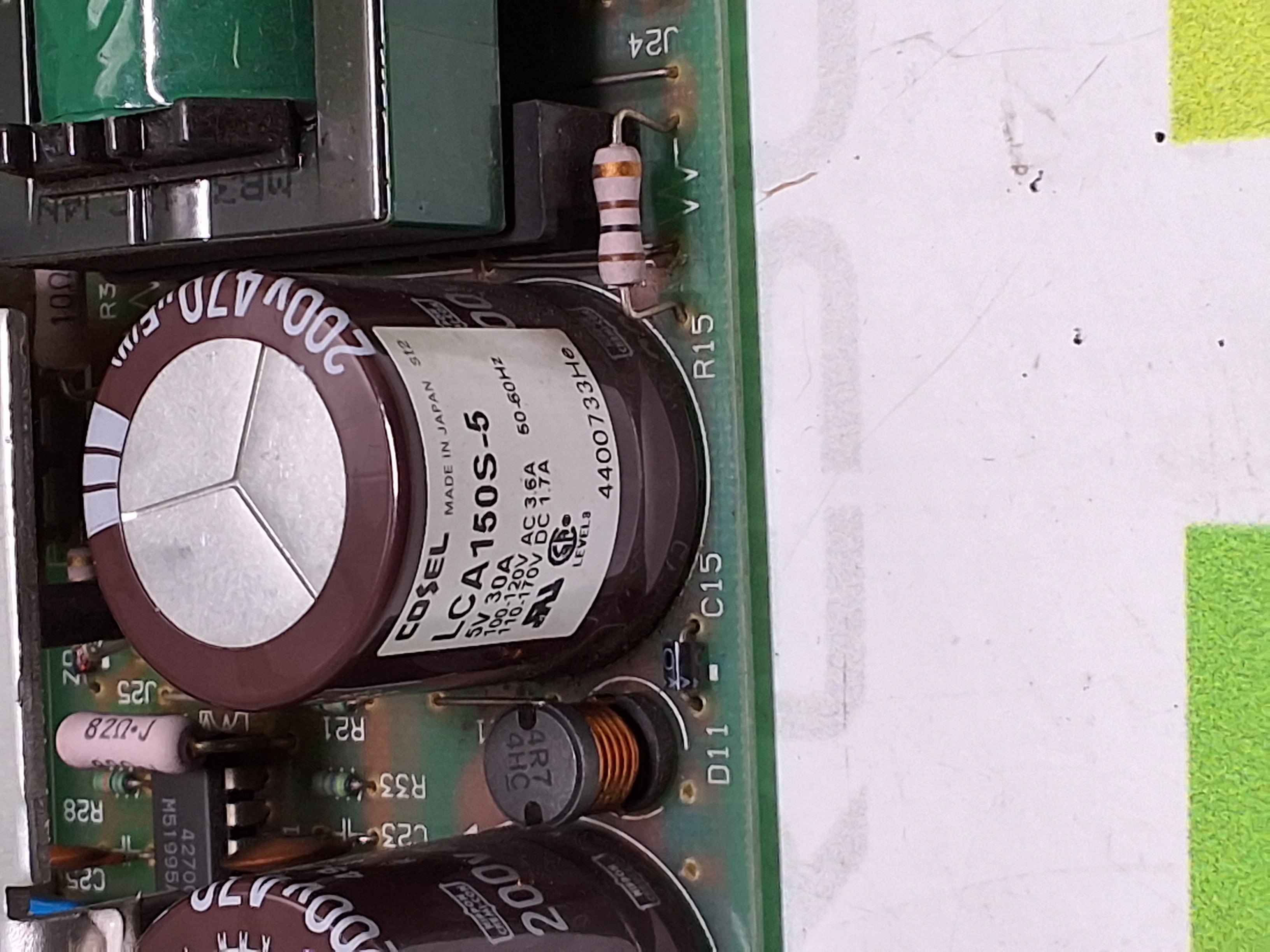 Used COSEL LCA150S-5 POWER SWITCHING POWER SUPPLY 5V 30A