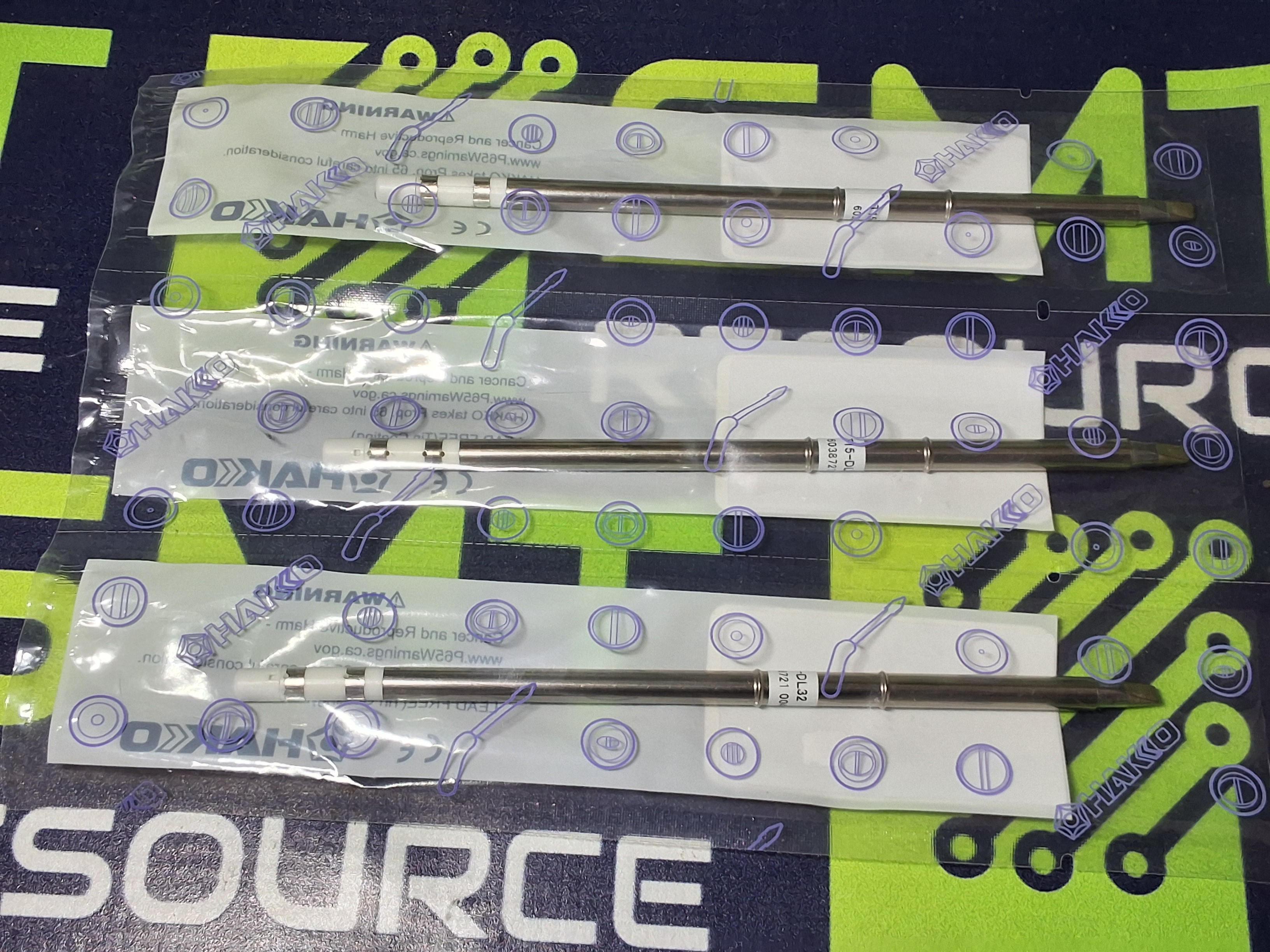 HAKKO T15-DL32 SOLDERING TIP; CHISEL 3.2 x 10mm - BRAND NEW