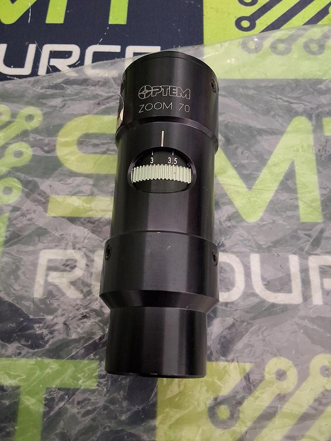 Used OPTEM ZOOM 70 ACU1001 MICRO-INSPECTION ZOOM LENS