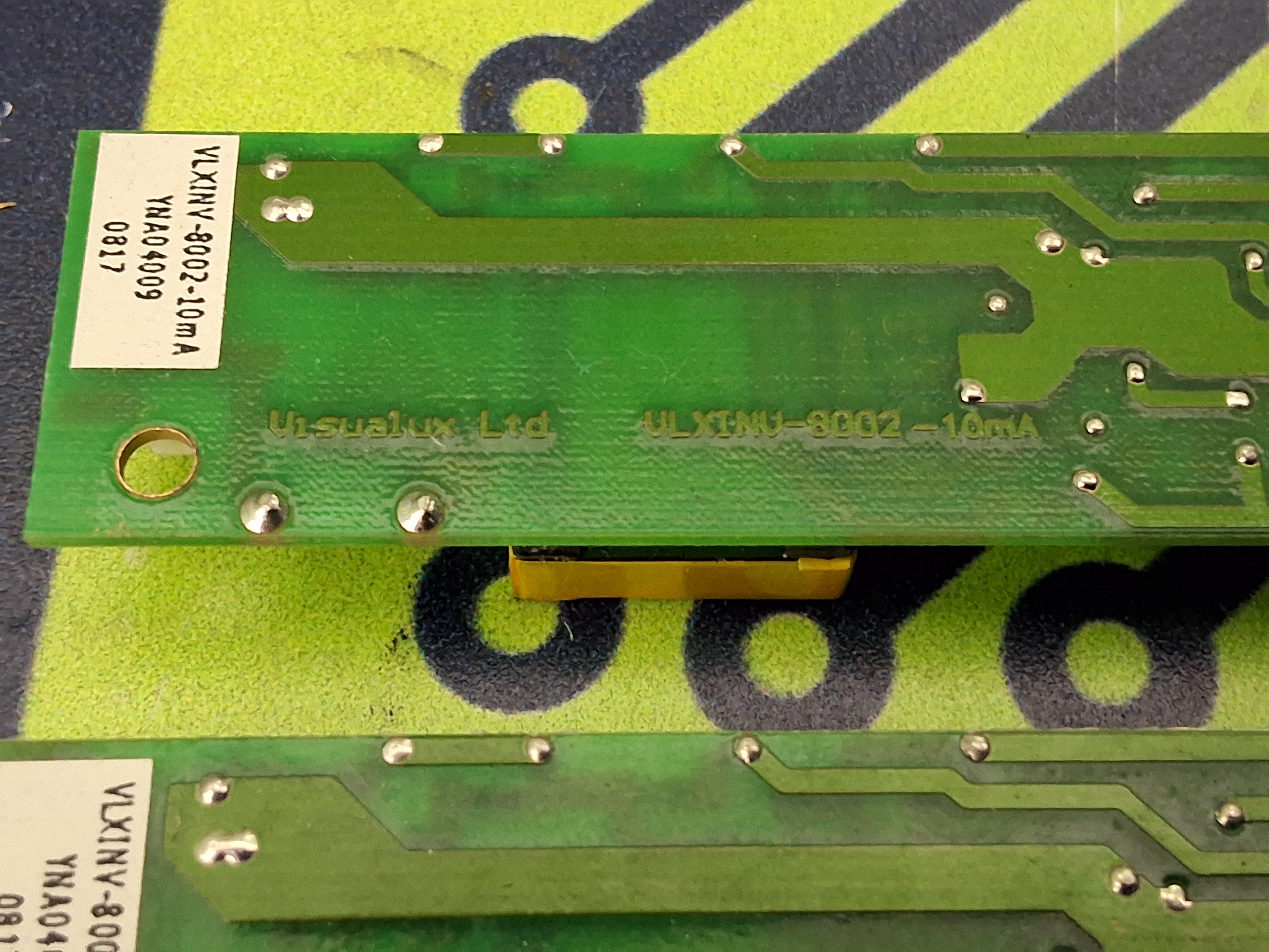 Used VISUALUX VLXINV-8002-10mA CIRCUIT BOARD 