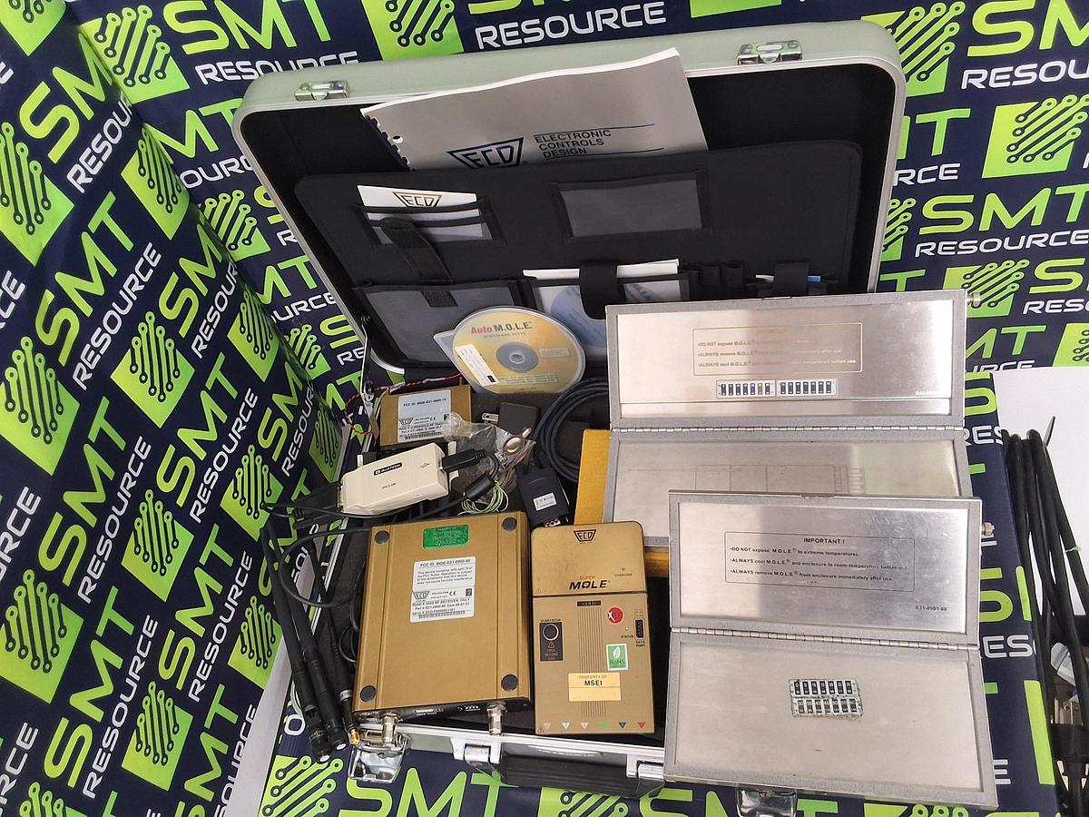 Used ECD SUPER M.O.L.E. GOLD THERMAL RADIO FREQUENCY PROFILER KIT E45-7647-45