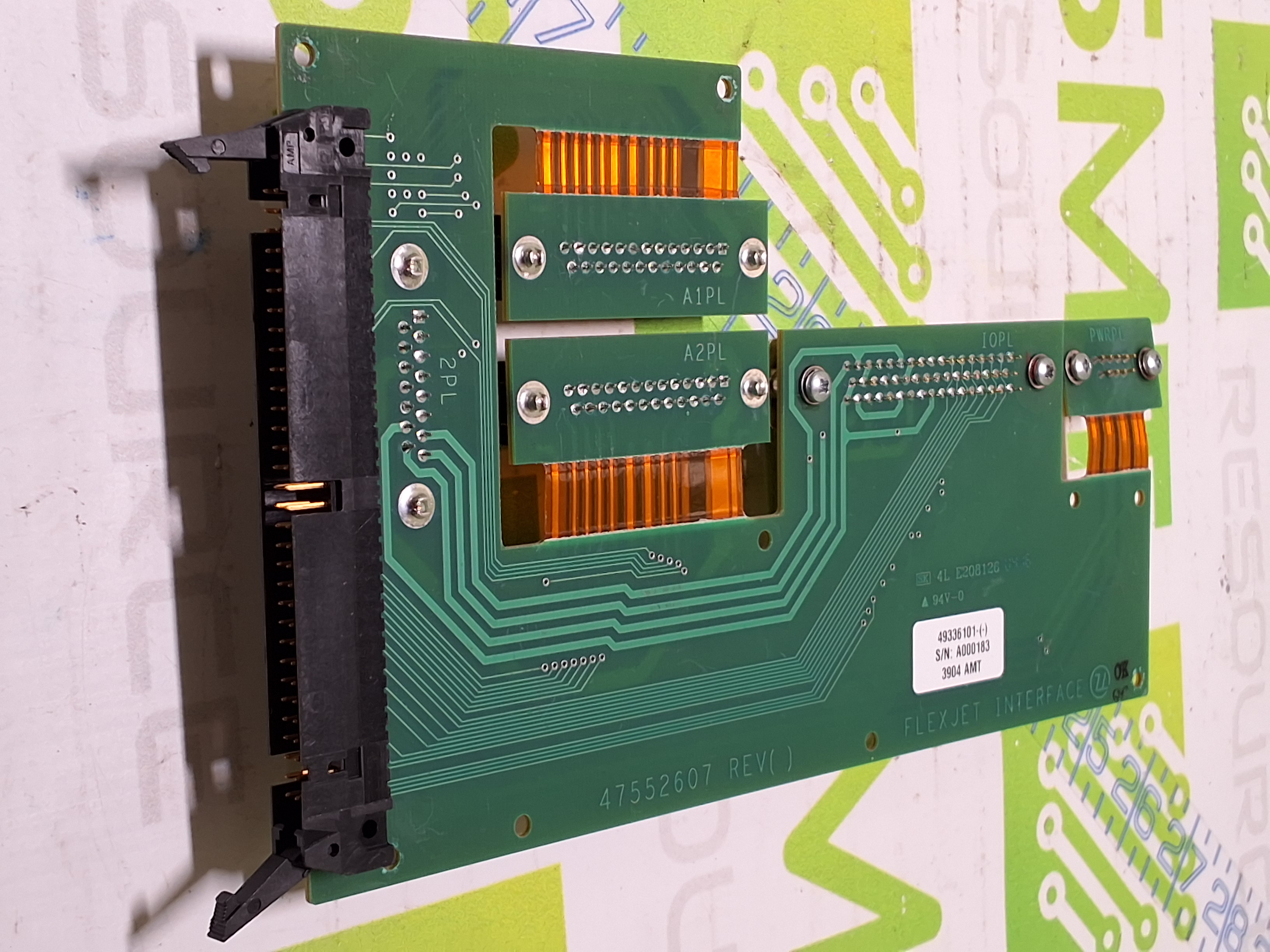 Used UNIVERSAL INSTRUMENTS 49336101 FLEXJET INTERFACE CARD