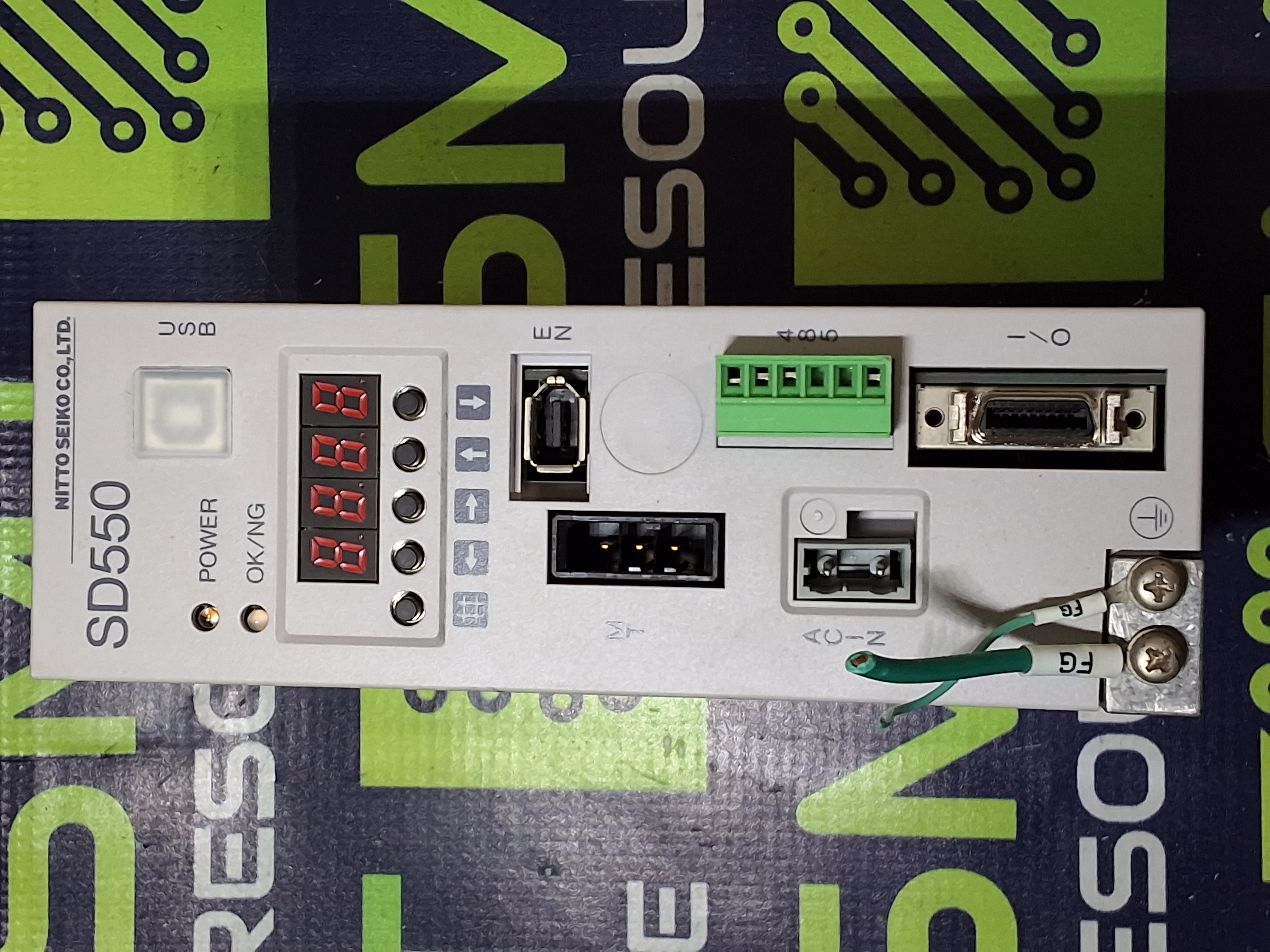Used NITTO SEIKO SD550N05-2020-0 / SD550N0520200 CONTROLLER