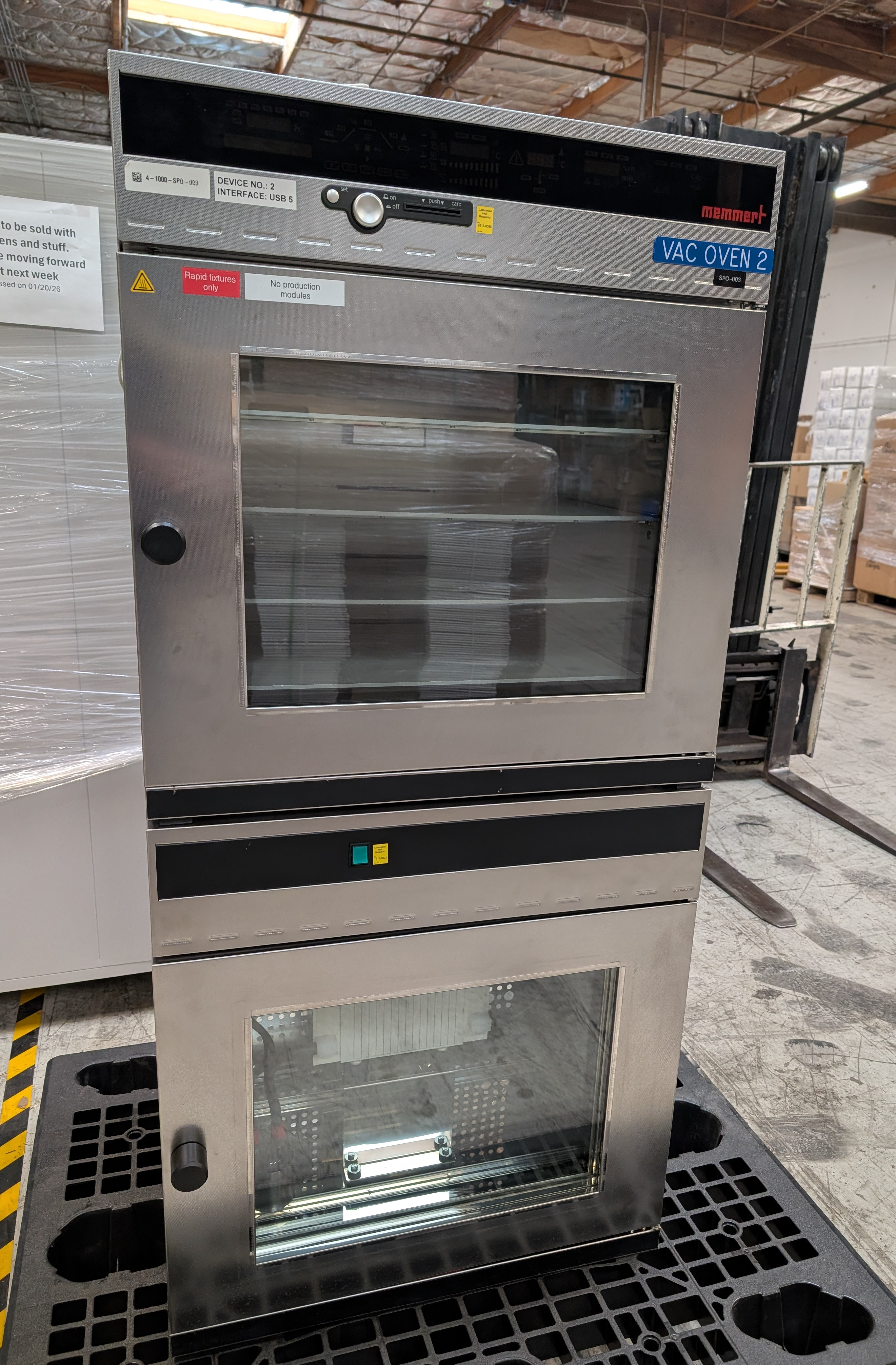 Used Memmert VO 500 Vacuum Oven
