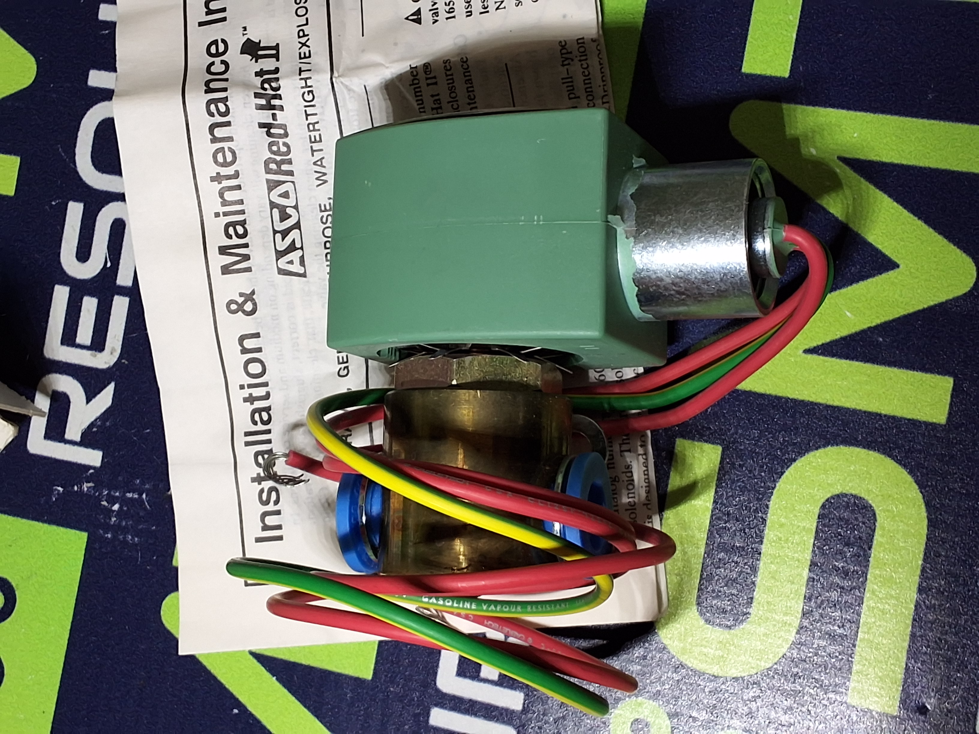 ASCO RED HAT 238210-032D / 8262G22 SOLENOID VALVE 120/60 110/50 - BRAND NEW