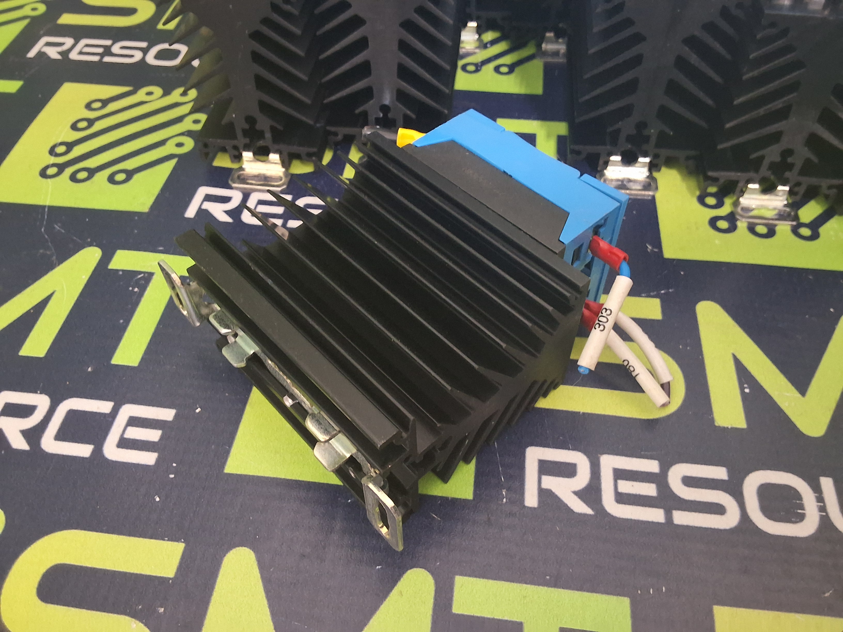 Used CELDUC SO967460 SOLID STATE RELAY 24-600VAC 75A