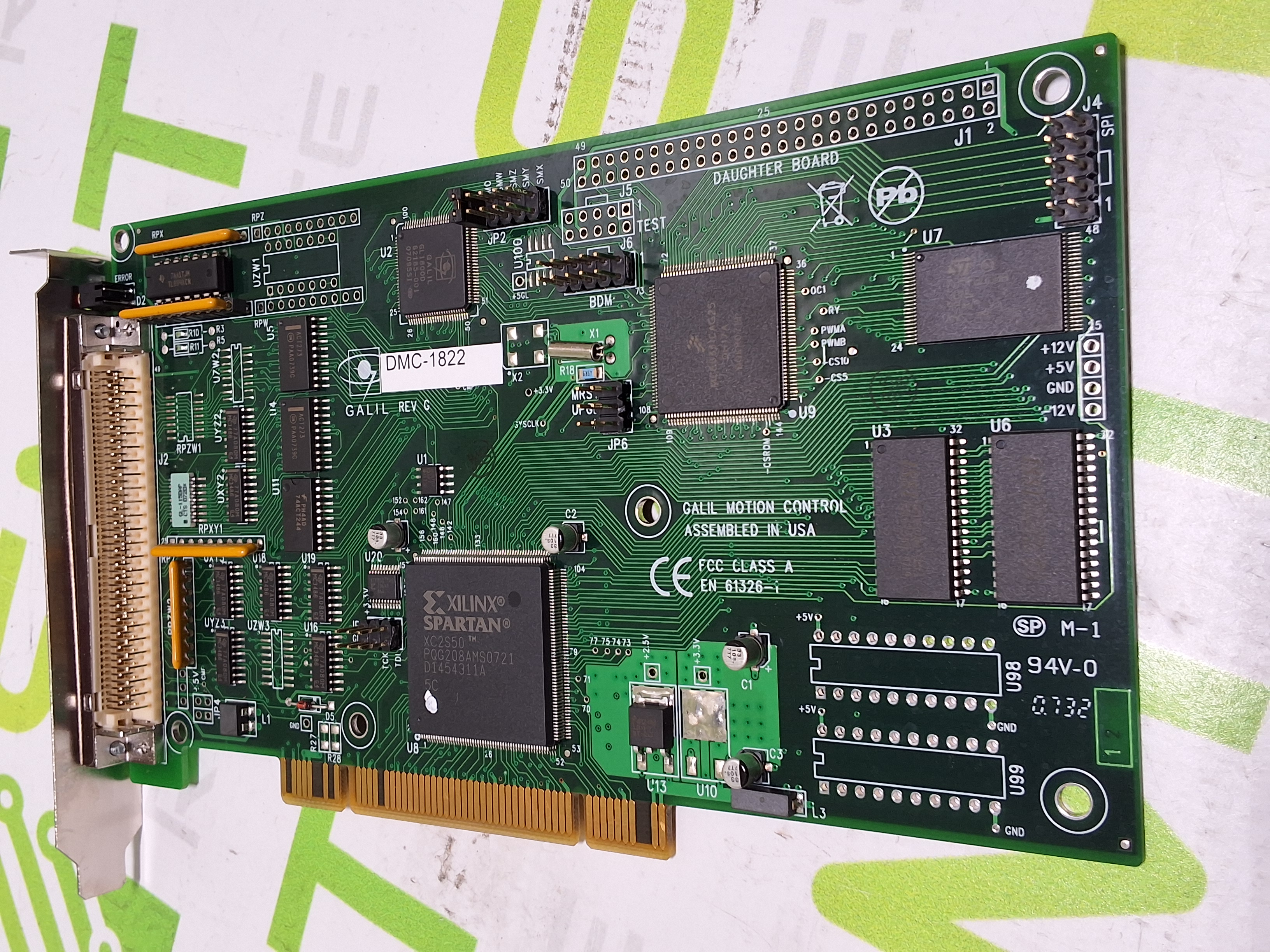 Used GALIL DMC-1822 MOTION CONTROL CARD 2 AXIS PCI