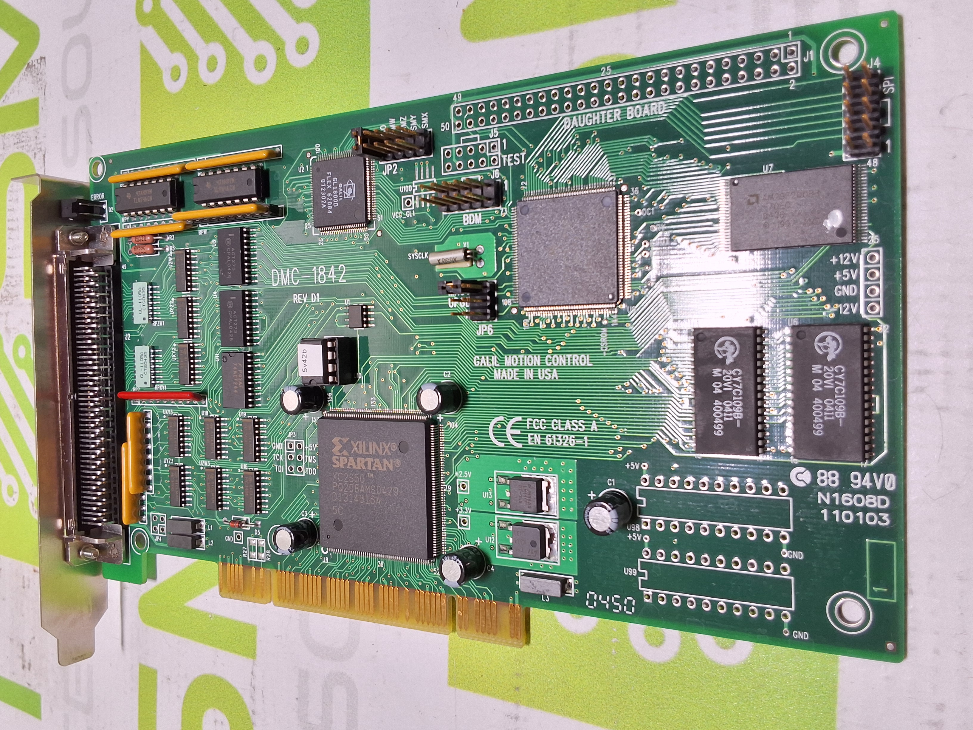 Used GALIL DMC-1842 MOTION CONTROL CARD 4 AXIS PCI