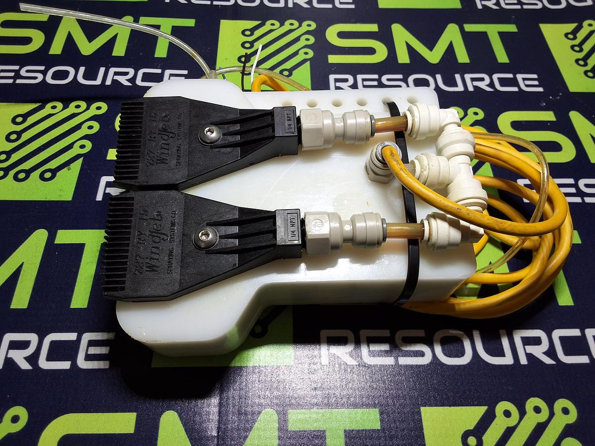 Used WINDJET 727-RY-15 FLAT FAN AIR NOZZLE ASSEMBLY