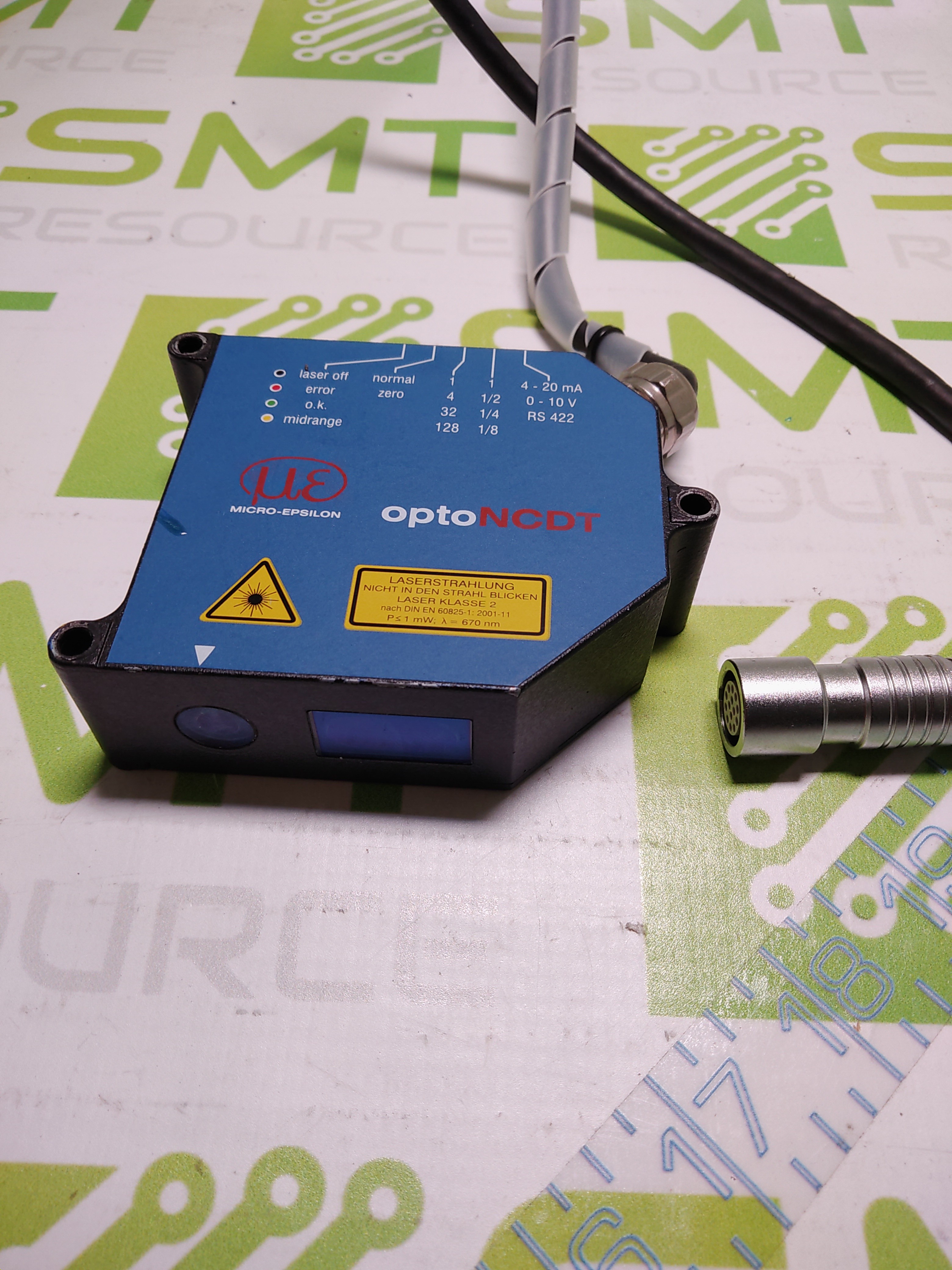 Used MICRO-EPSILON OPTO NCDT 1700 